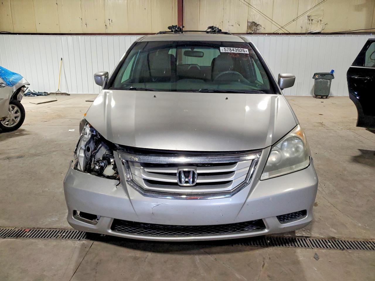 2009 Honda Odyssey Ex Silver vin: 5FNRL38439B056536