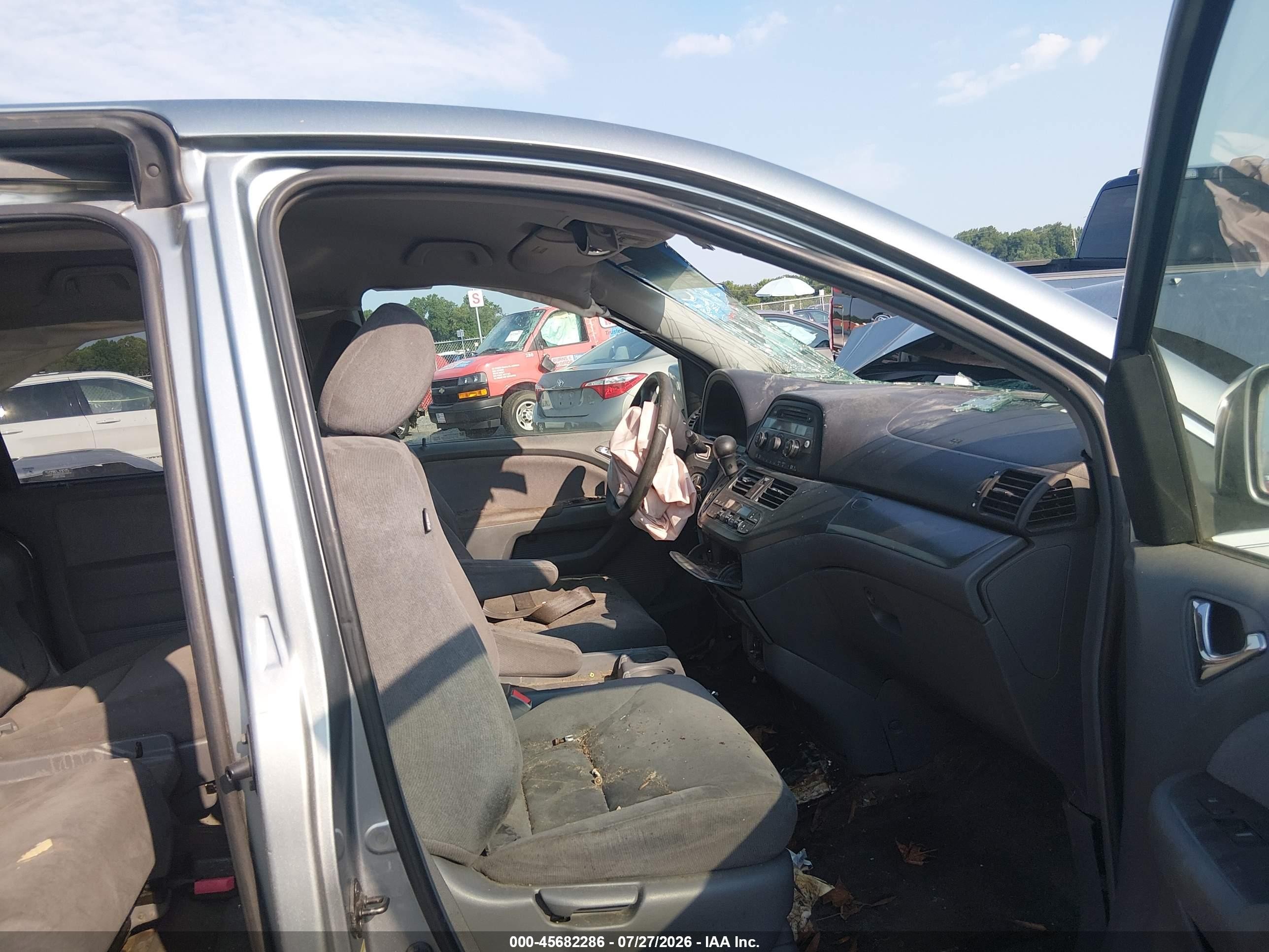 2005 Honda Odyssey Ex Blue vin: 5FNRL38445B046687