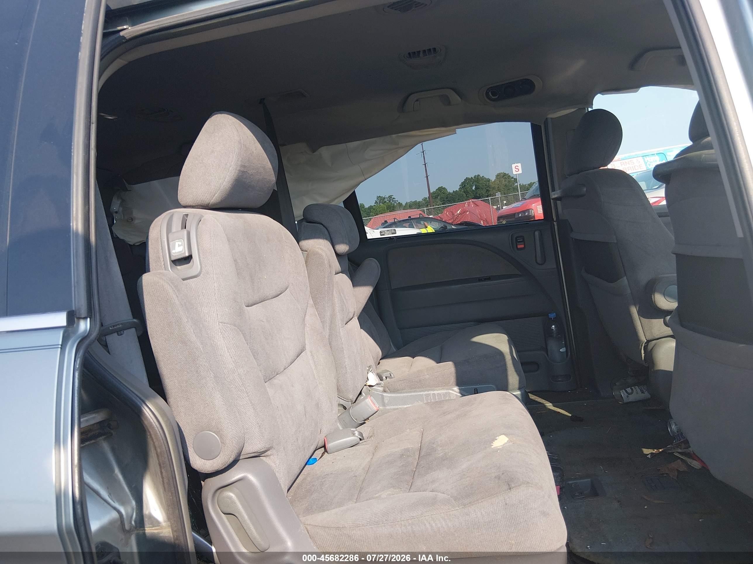 2005 Honda Odyssey Ex Blue vin: 5FNRL38445B046687