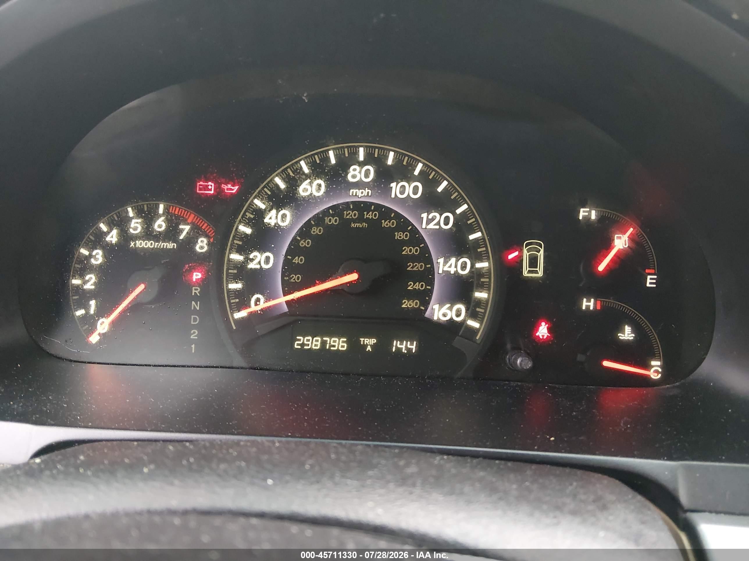 2005 Honda Odyssey Ex Gray vin: 5FNRL38445B116446