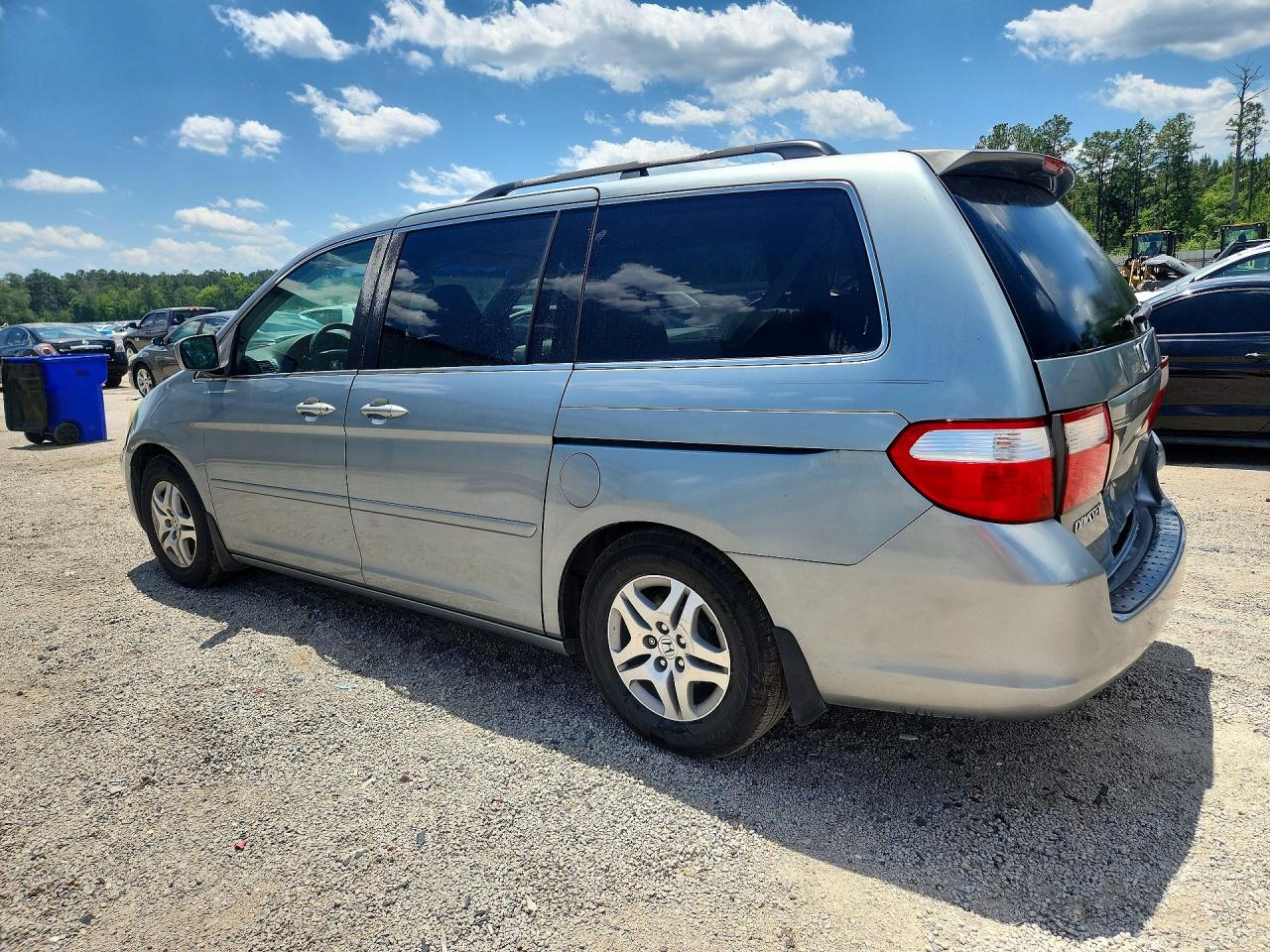 2006 Honda Odyssey Ex Синий vin: 5FNRL38446B051213