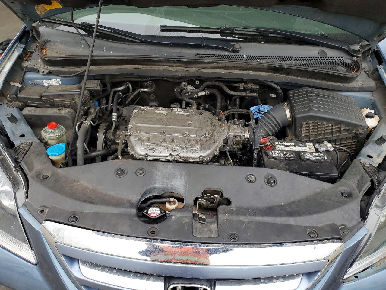 2006 Honda Odyssey Ex Синий vin: 5FNRL38446B093669