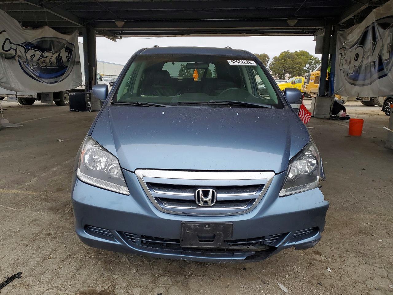 2006 Honda Odyssey Ex Синий vin: 5FNRL38446B093669