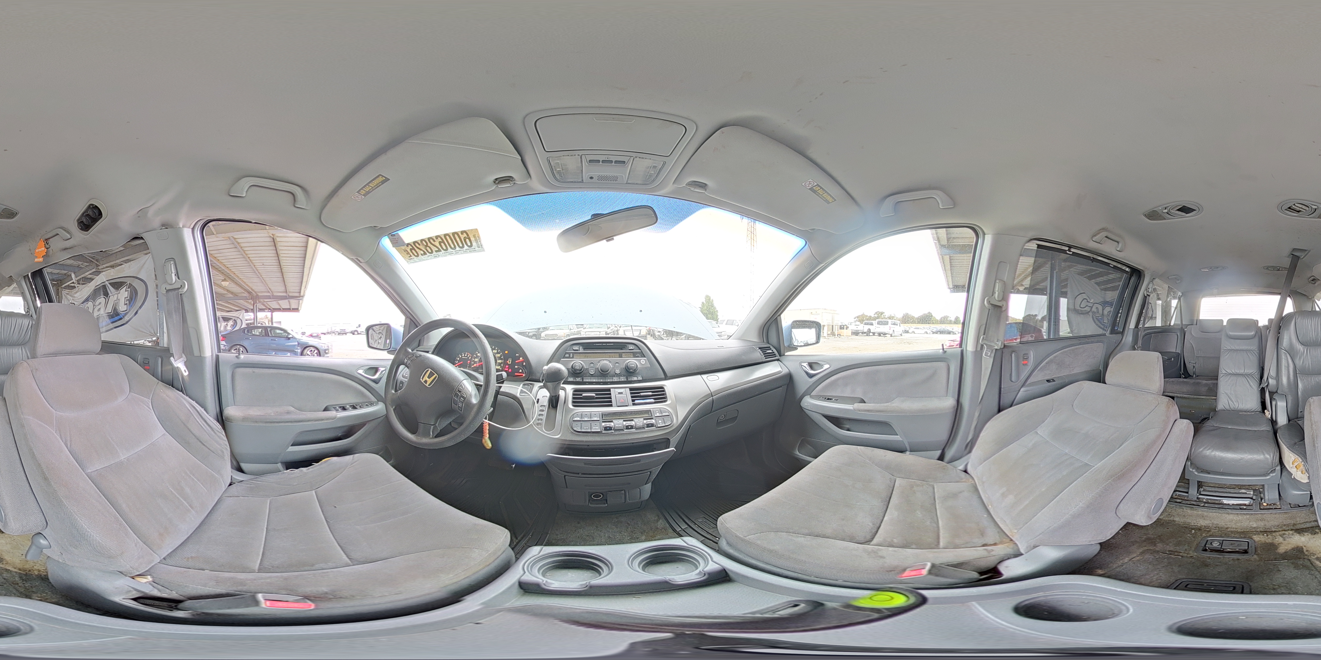 2006 Honda Odyssey Ex Синий vin: 5FNRL38446B093669