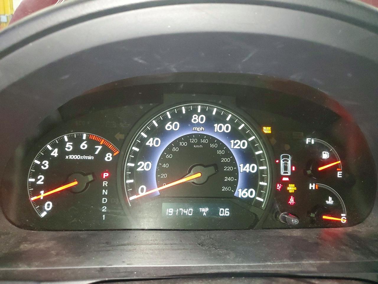 2006 Honda Odyssey Ex Red vin: 5FNRL38446B404713