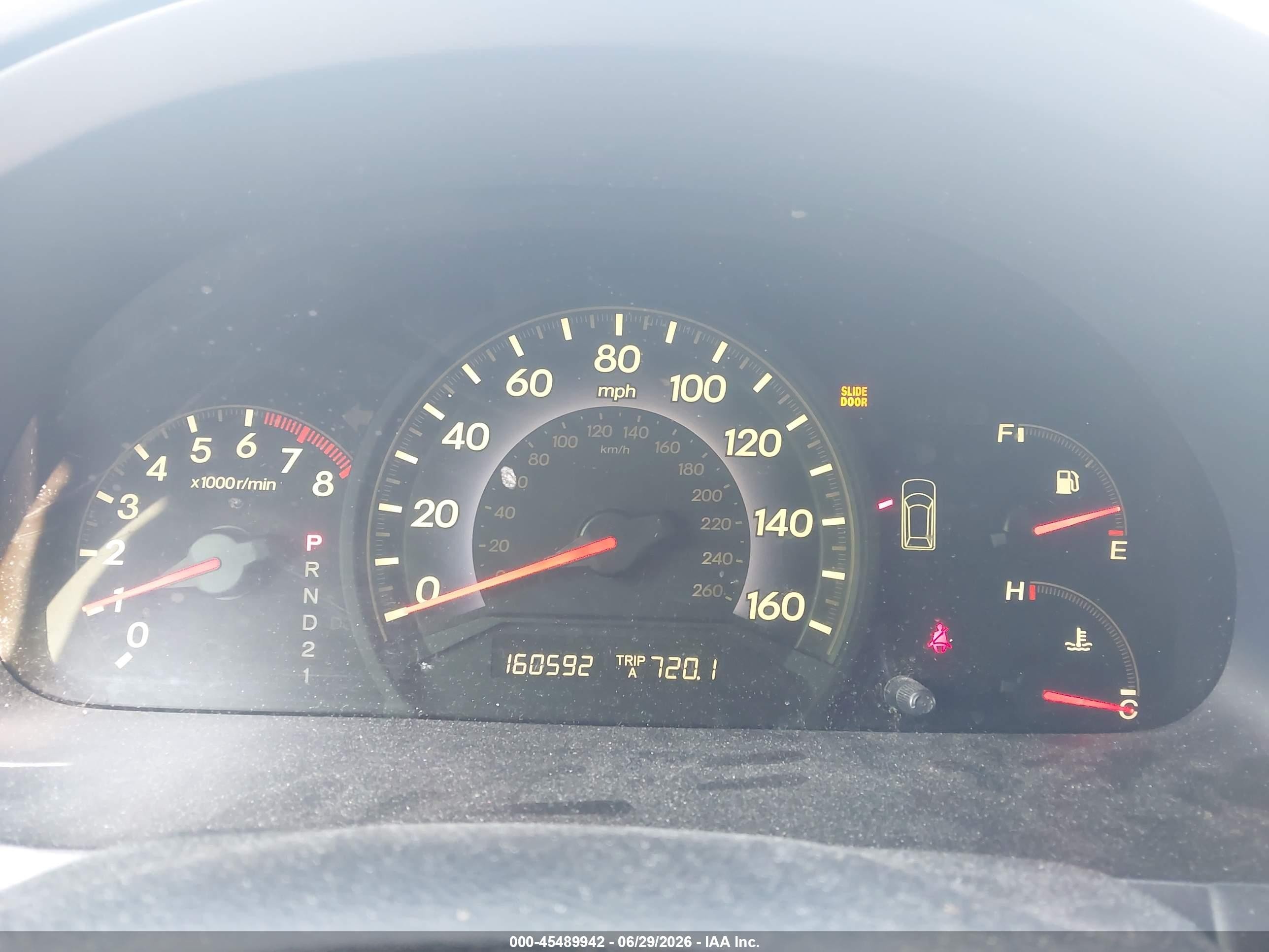 2006 Honda Odyssey Ex Gray vin: 5FNRL38446B406929