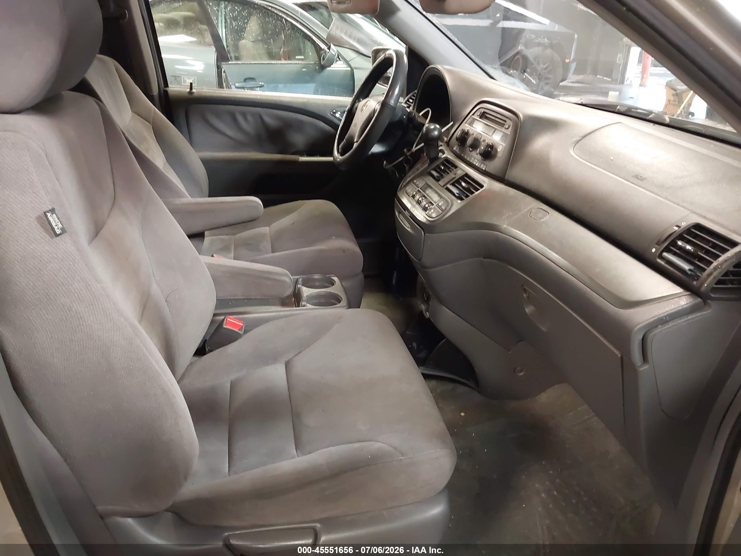 2006 Honda Odyssey Ex Серебряный vin: 5FNRL38446B436321