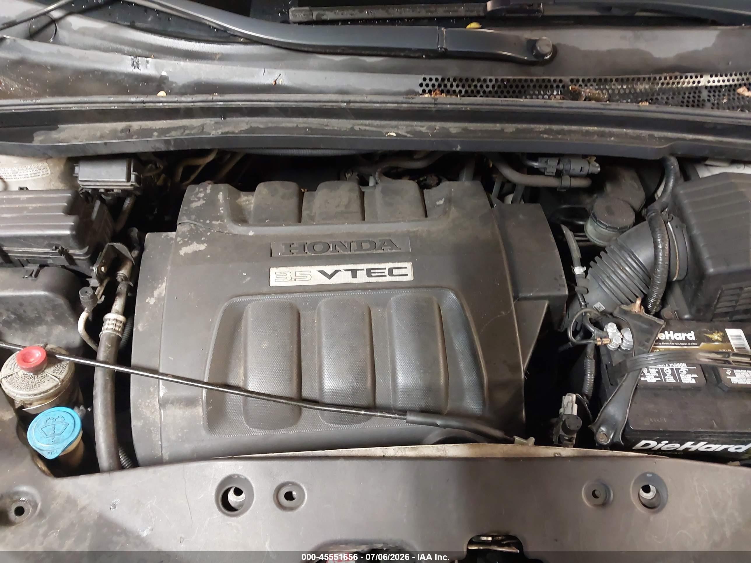 2006 Honda Odyssey Ex Серебряный vin: 5FNRL38446B436321