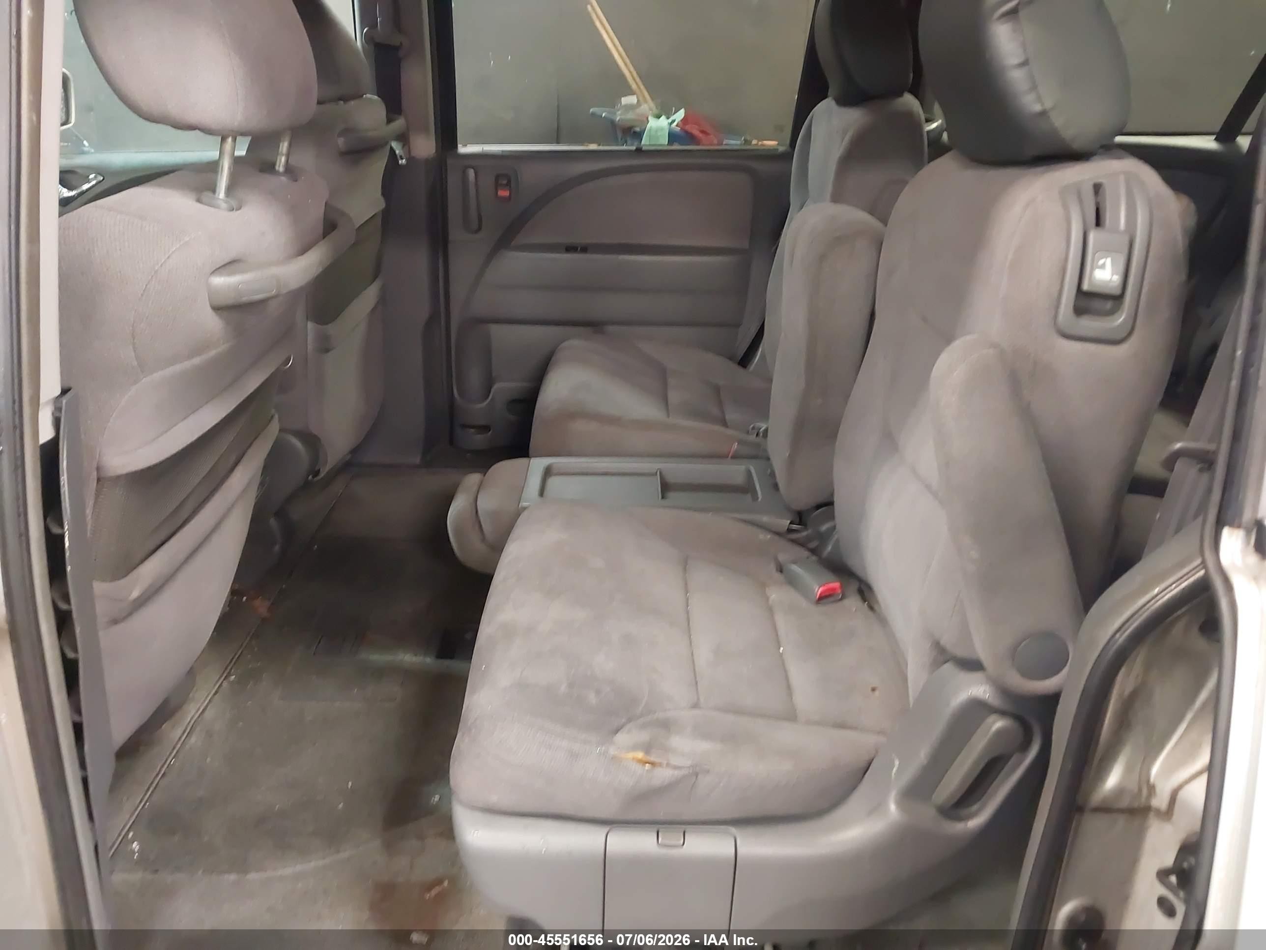 2006 Honda Odyssey Ex Серебряный vin: 5FNRL38446B436321