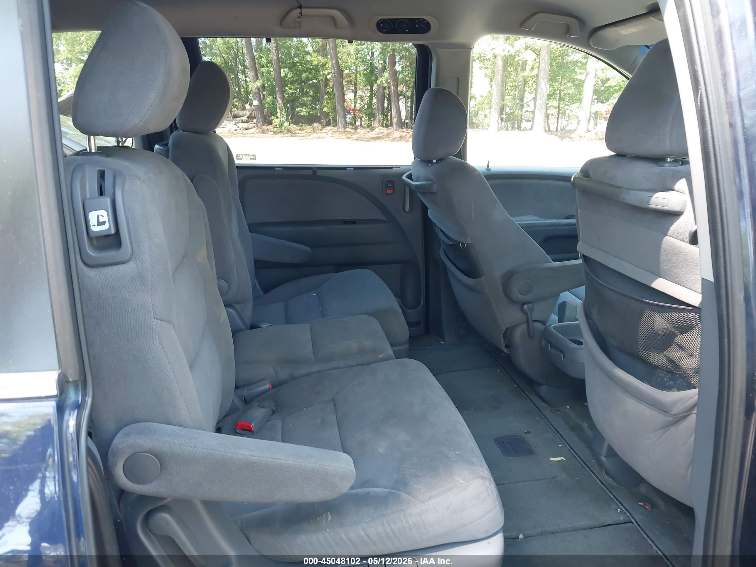 2007 Honda Odyssey Ex Blue vin: 5FNRL38447B031657