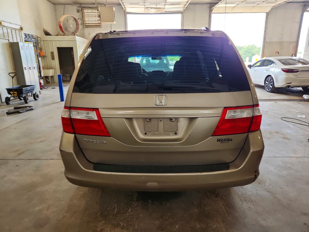 2007 Honda Odyssey Ex Tan vin: 5FNRL38447B092622