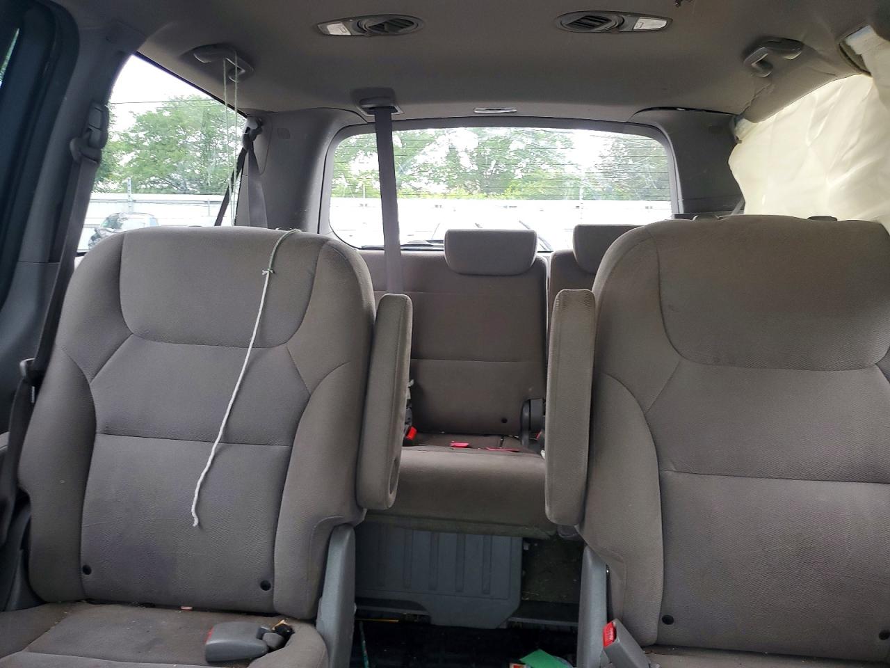 2009 Honda Odyssey Ex Белый vin: 5FNRL38449B055976