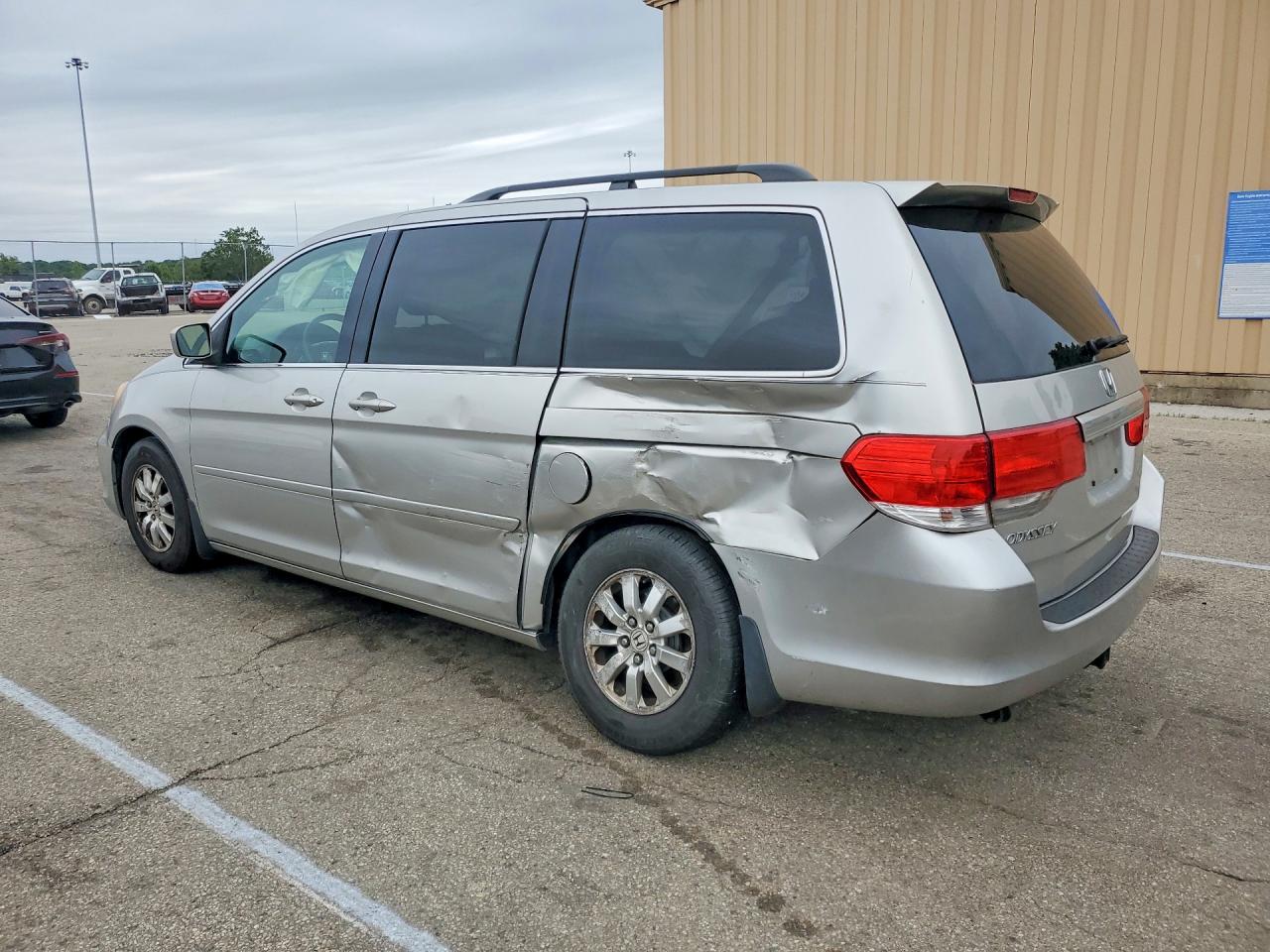 2009 Honda Odyssey Ex Белый vin: 5FNRL38449B055976