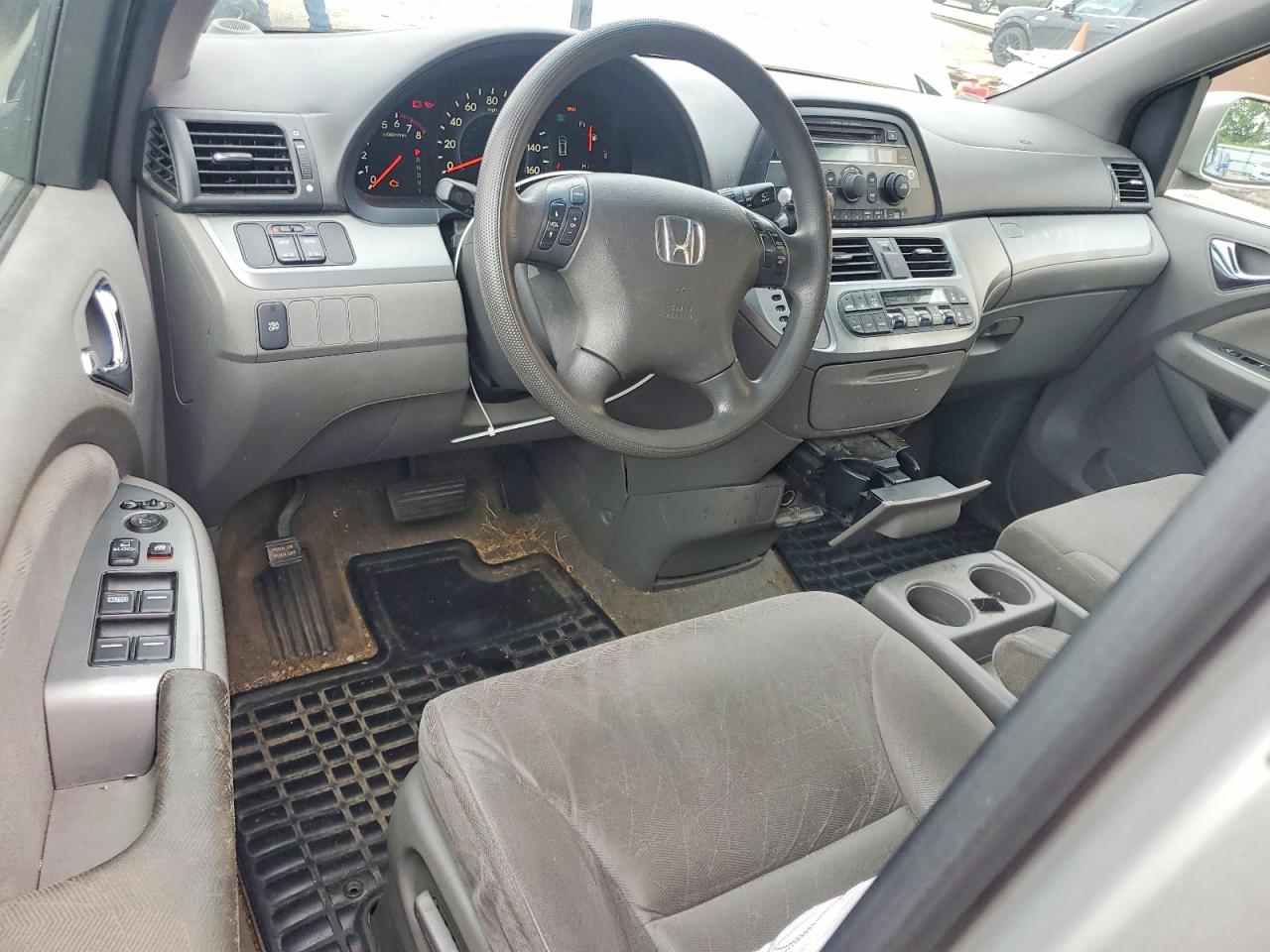 2009 Honda Odyssey Ex Белый vin: 5FNRL38449B055976
