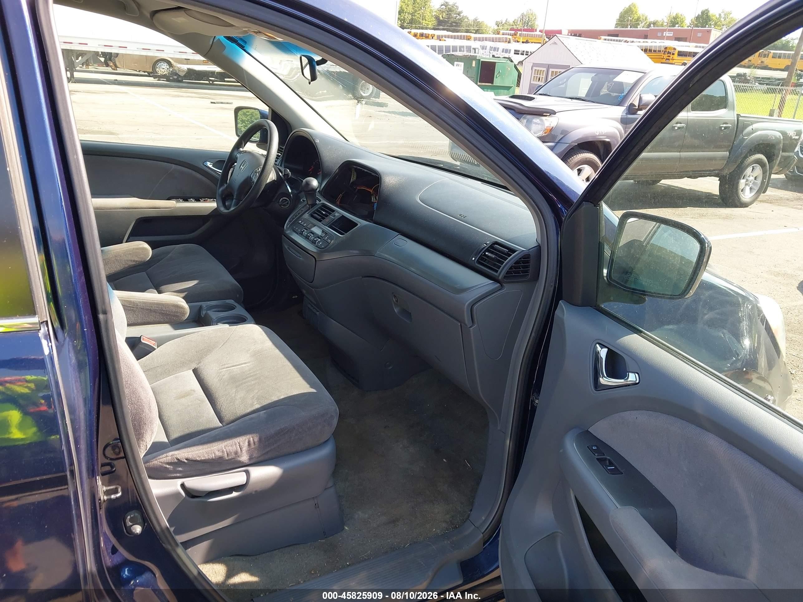 2005 Honda Odyssey Ex Blue vin: 5FNRL38455B081173