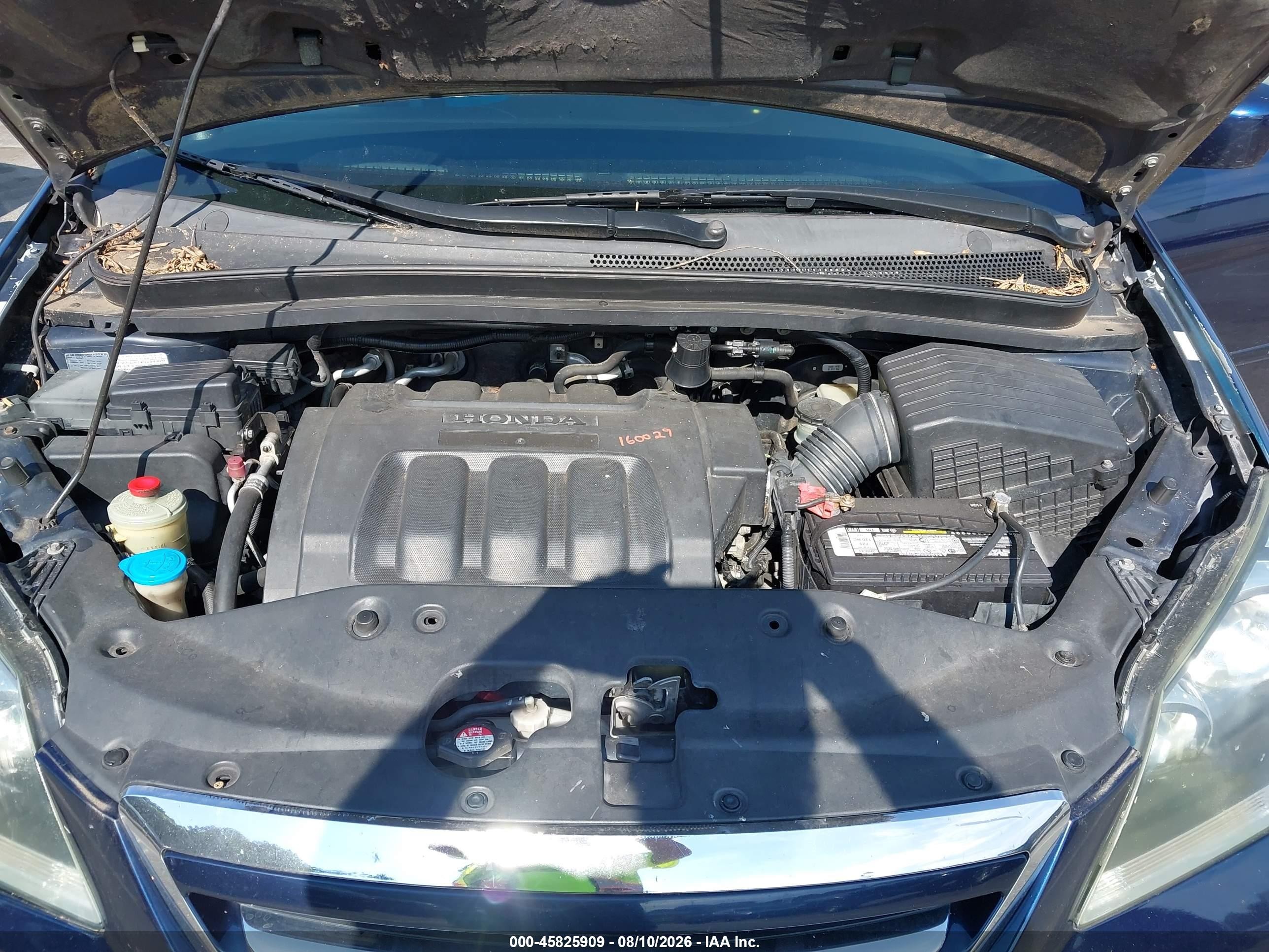 2005 Honda Odyssey Ex Blue vin: 5FNRL38455B081173