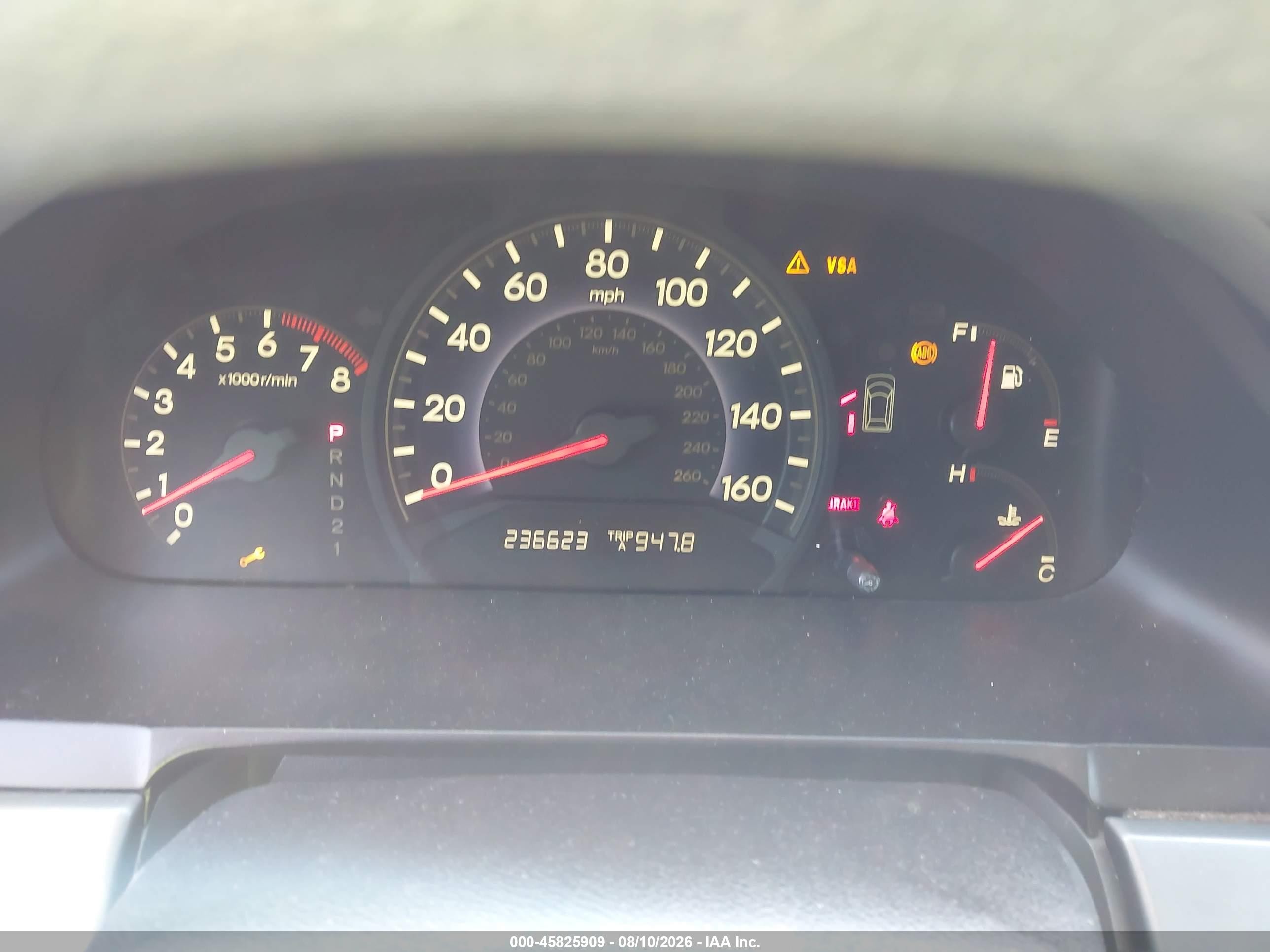 2005 Honda Odyssey Ex Blue vin: 5FNRL38455B081173