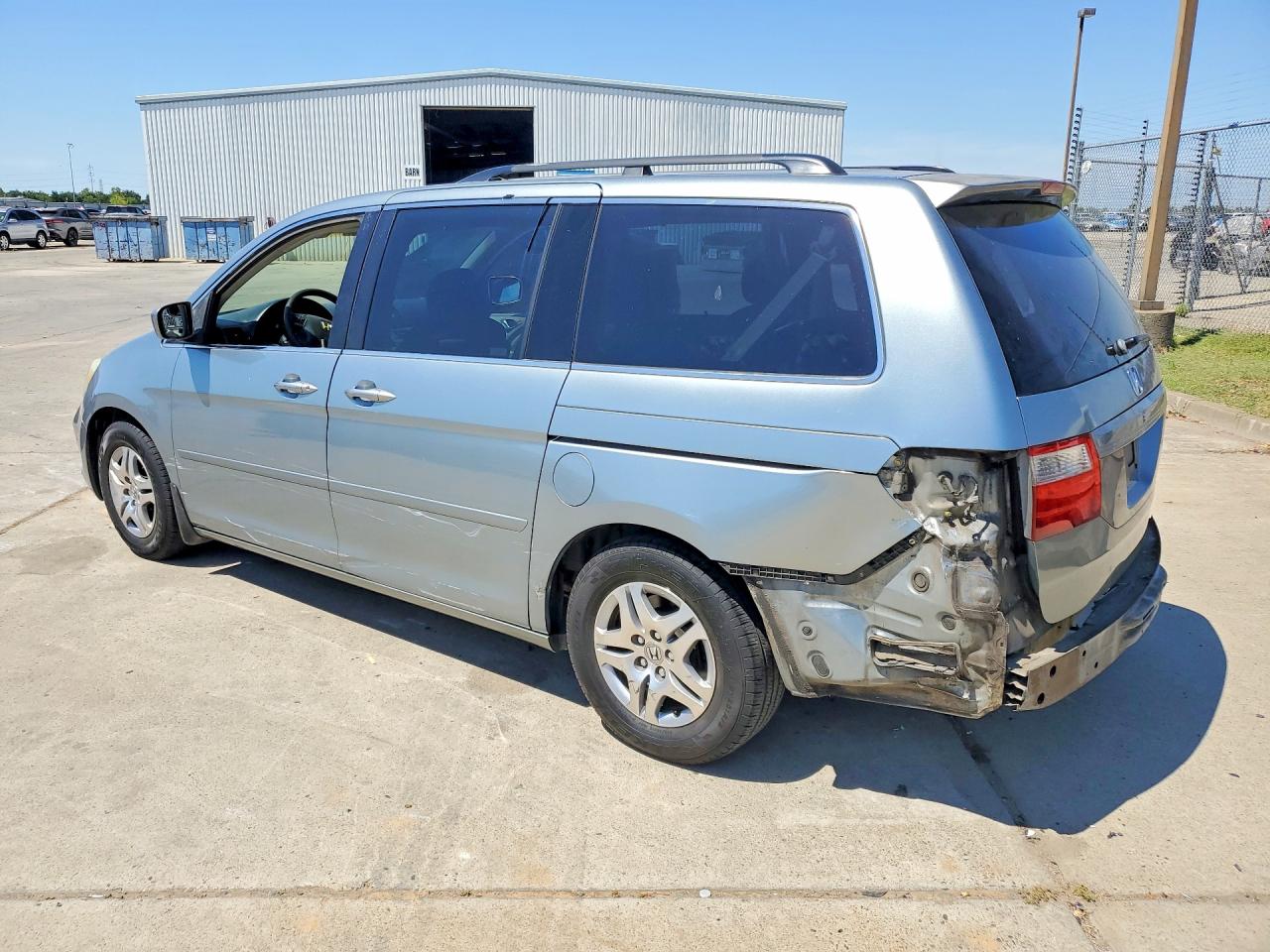 2005 Honda Odyssey Ex Turquoise vin: 5FNRL38455B116956