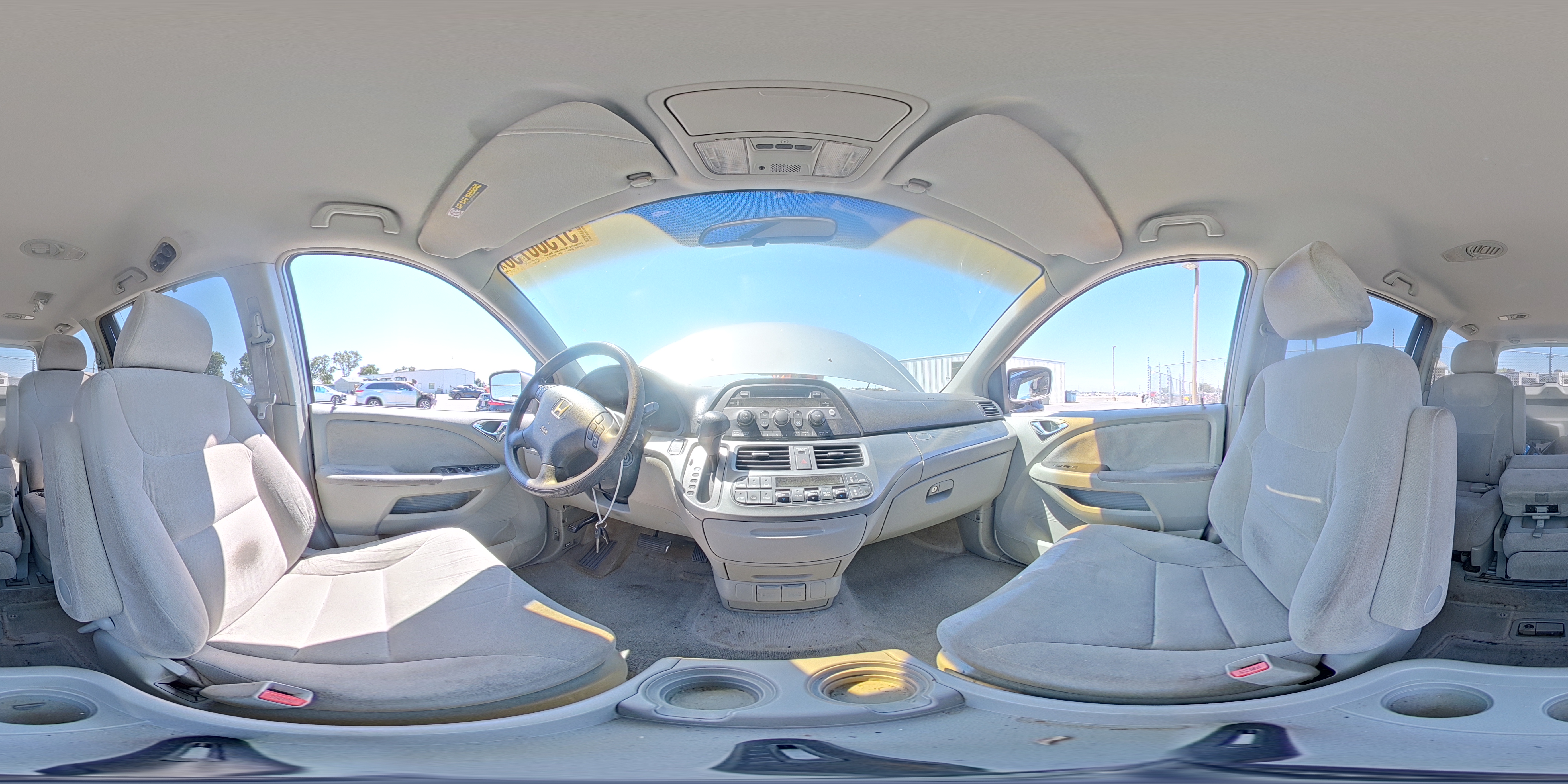 2005 Honda Odyssey Ex Turquoise vin: 5FNRL38455B116956