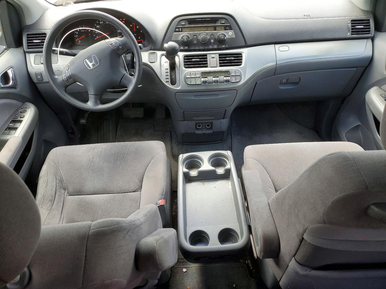 2005 Honda Odyssey Ex Silver vin: 5FNRL38455B415945
