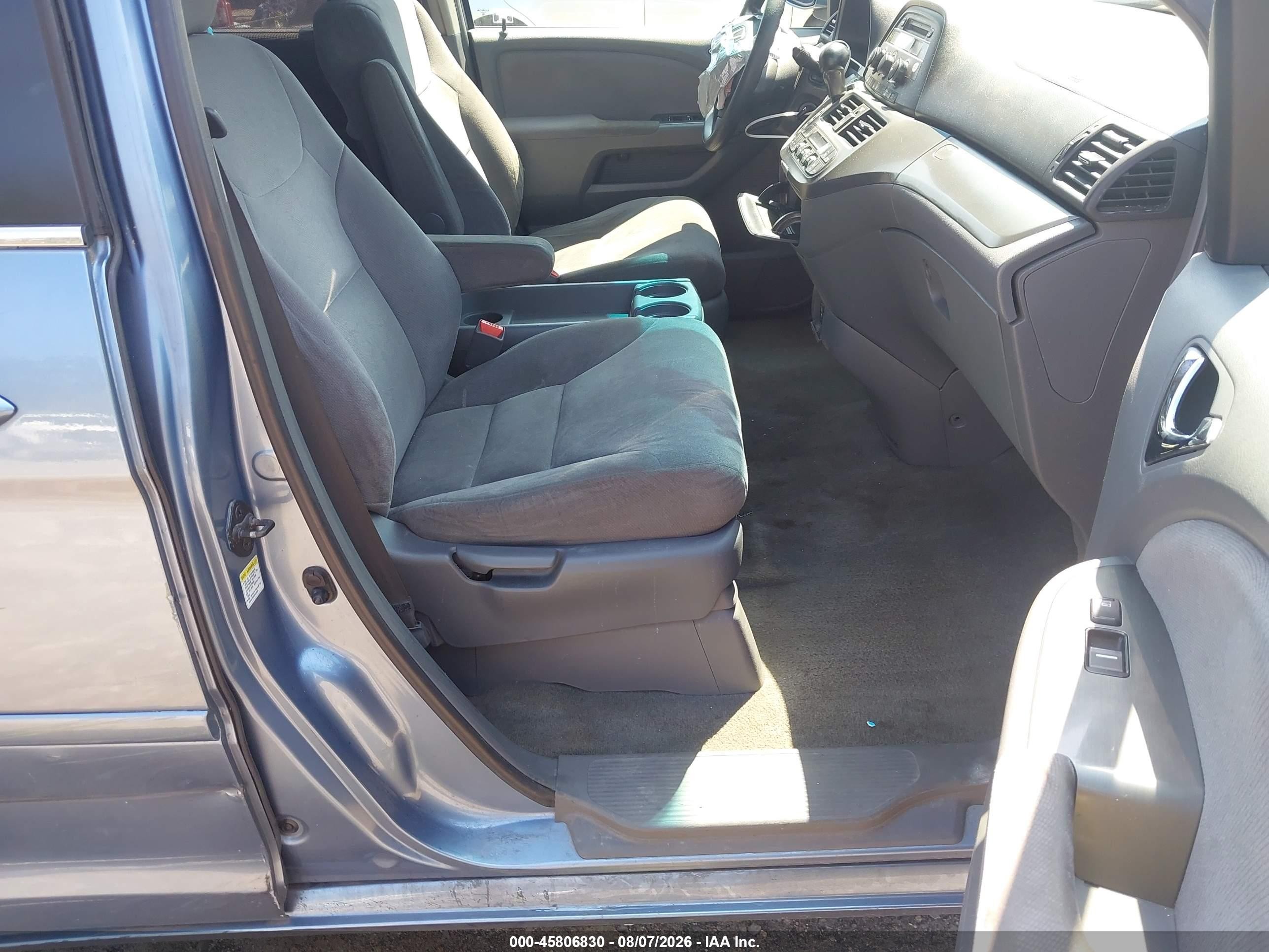 2006 Honda Odyssey Ex Blue vin: 5FNRL38456B021816