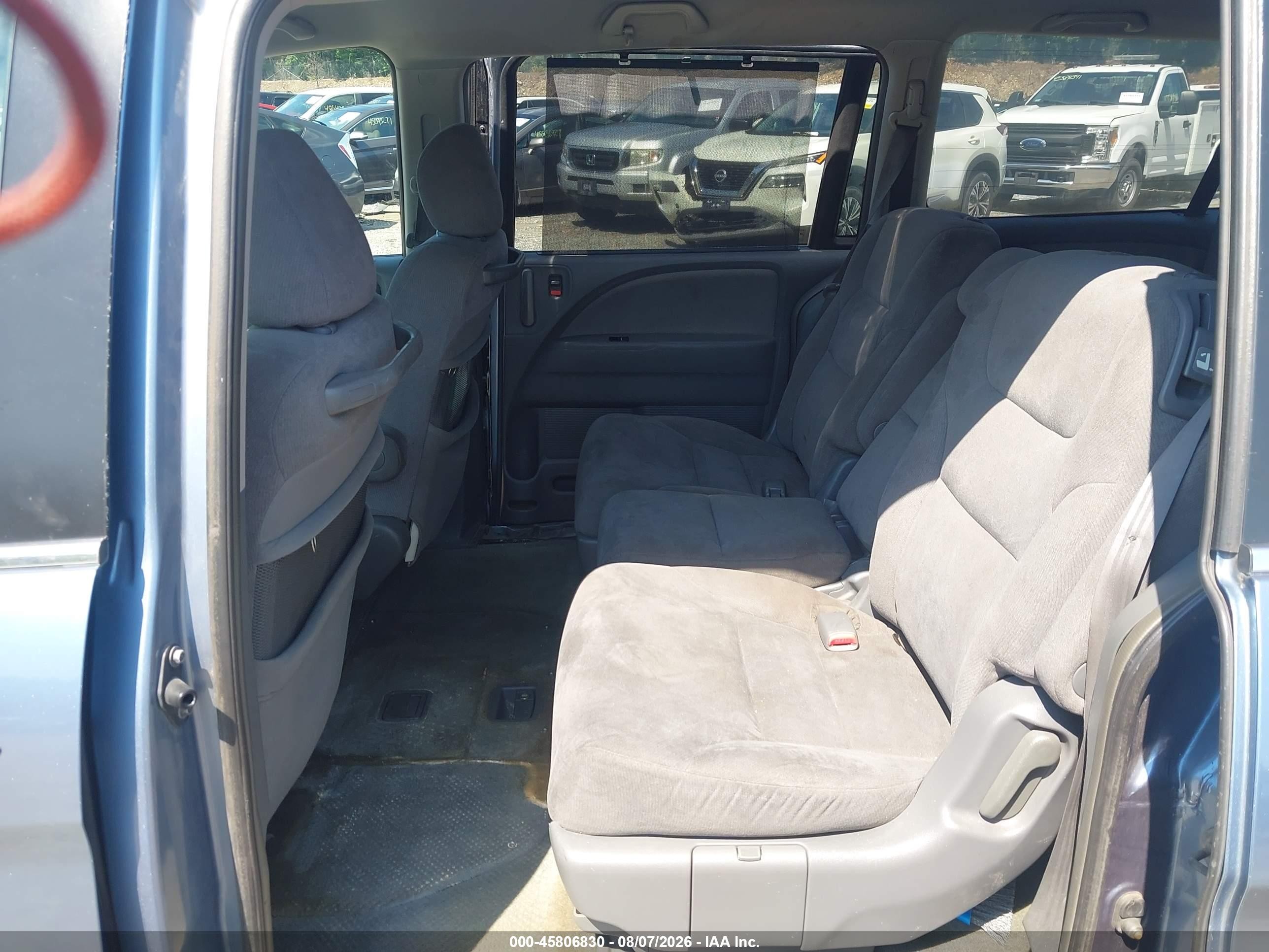 2006 Honda Odyssey Ex Blue vin: 5FNRL38456B021816