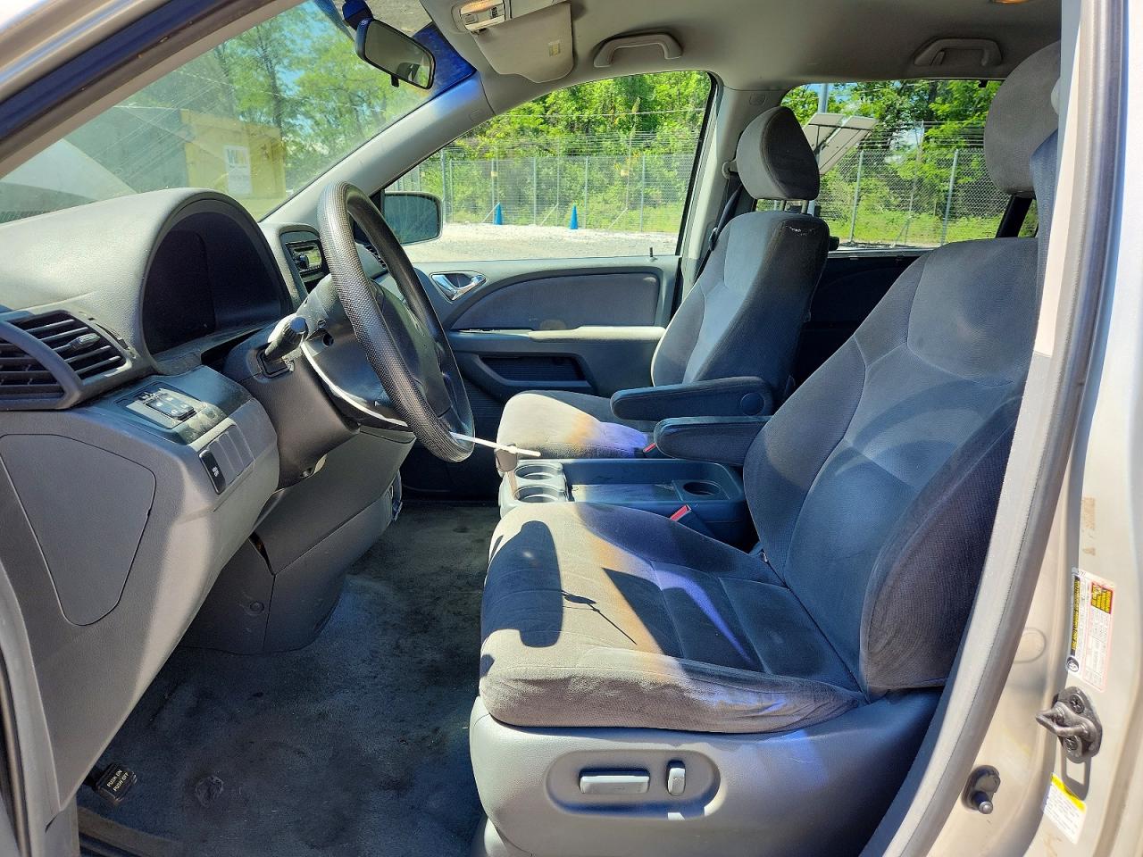 2008 Honda Odyssey Ex Silver vin: 5FNRL38456B085371