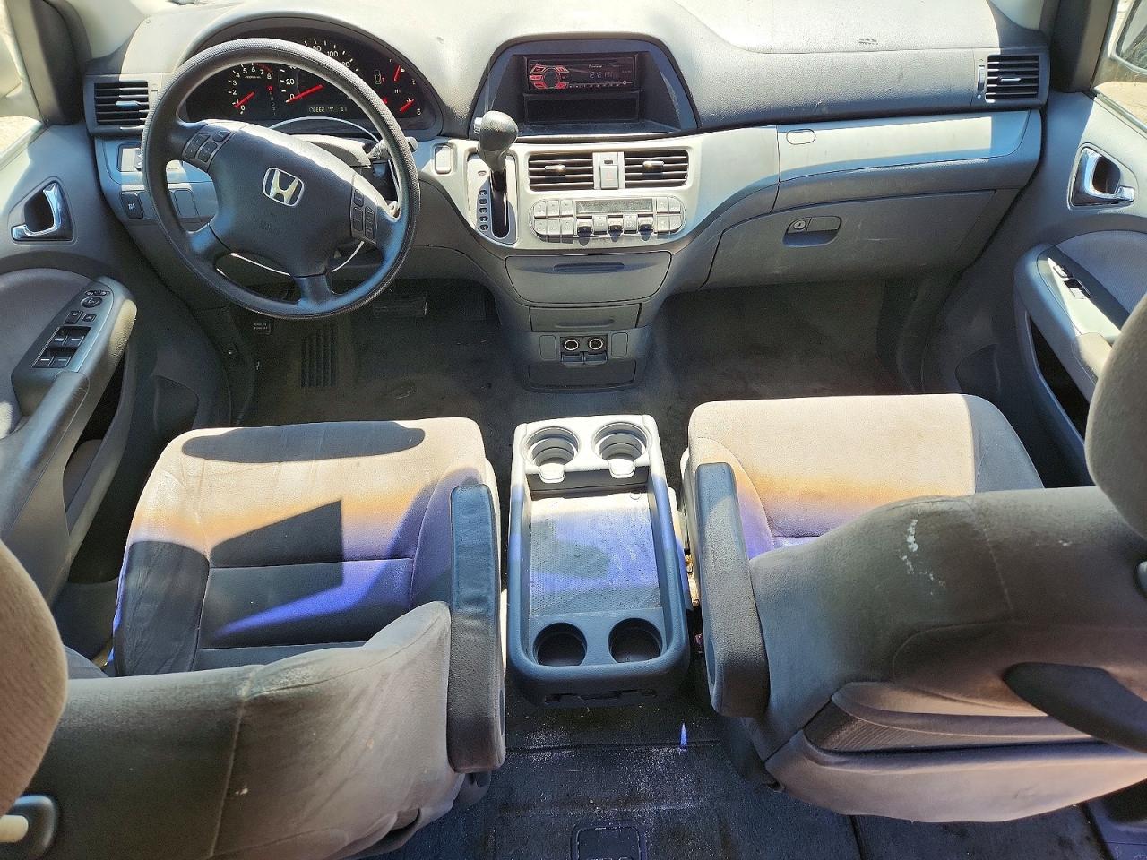 2008 Honda Odyssey Ex Silver vin: 5FNRL38456B085371