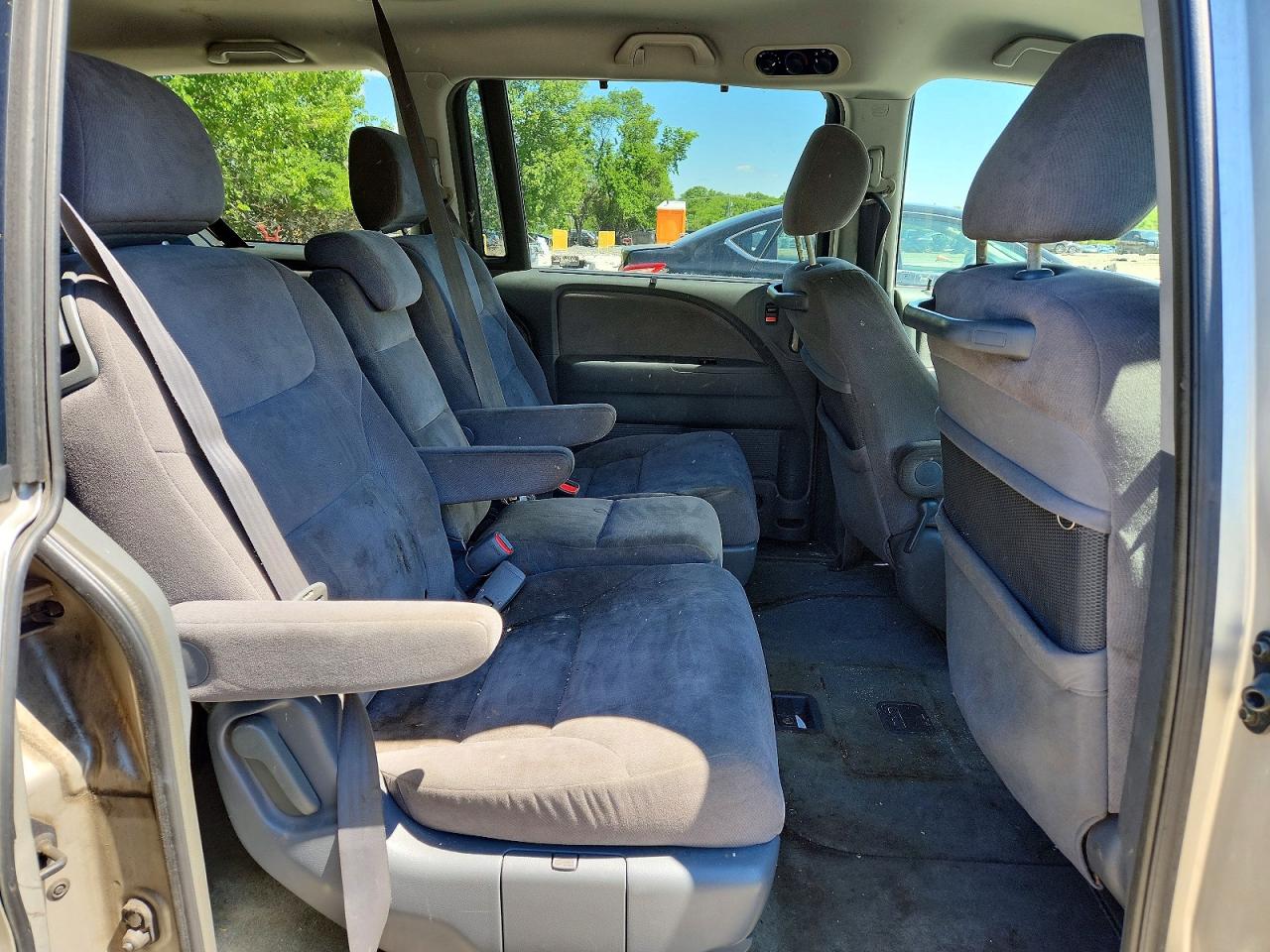 2008 Honda Odyssey Ex Silver vin: 5FNRL38456B085371