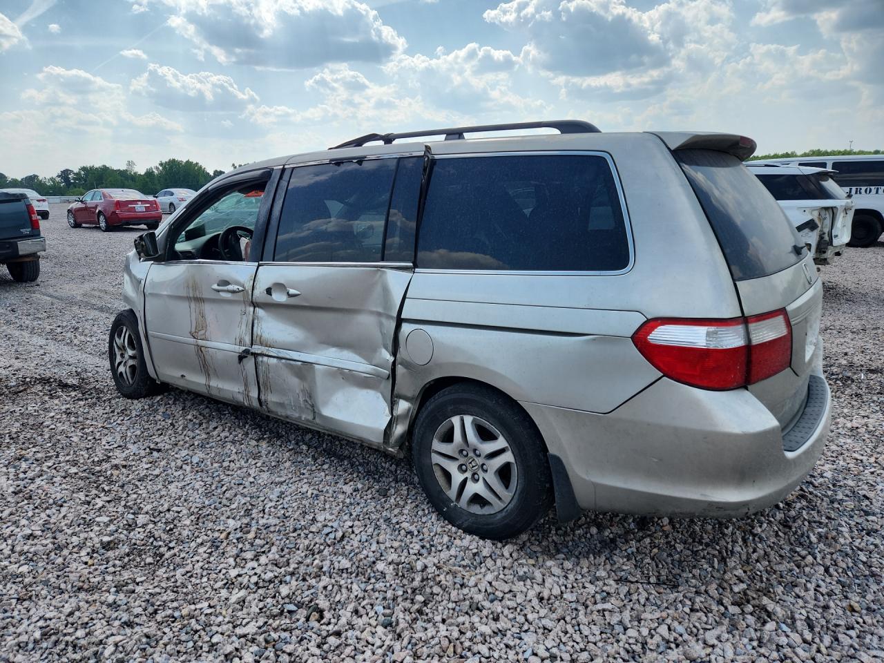 2006 Honda Odyssey Ex Серебряный vin: 5FNRL38456B400766