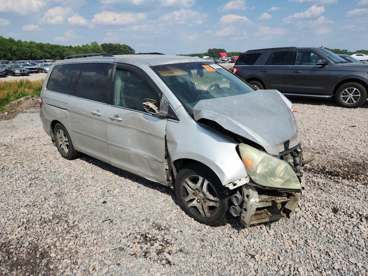 2006 Honda Odyssey Ex Серебряный vin: 5FNRL38456B400766