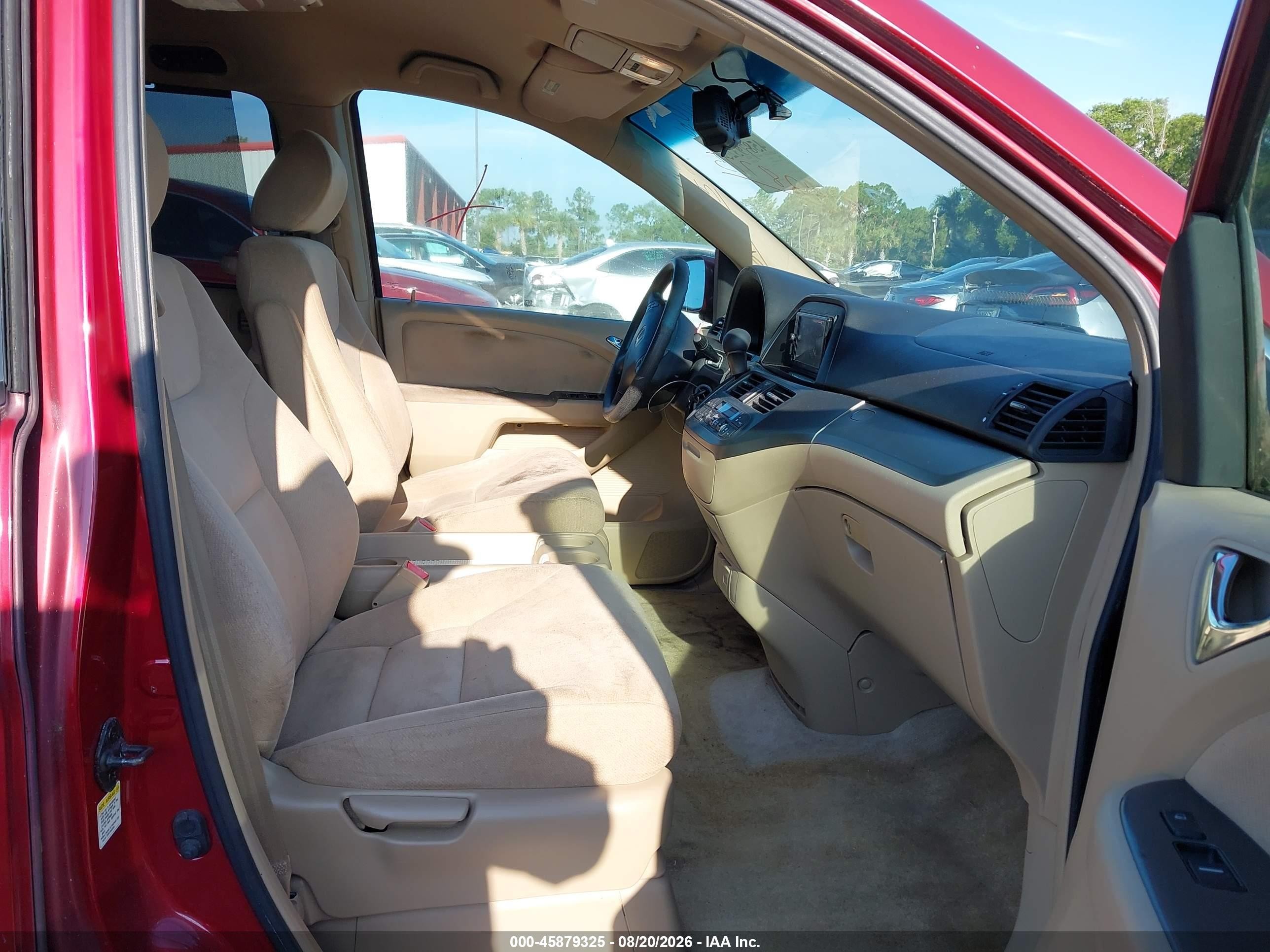2006 Honda Odyssey Ex Red vin: 5FNRL38456B428776