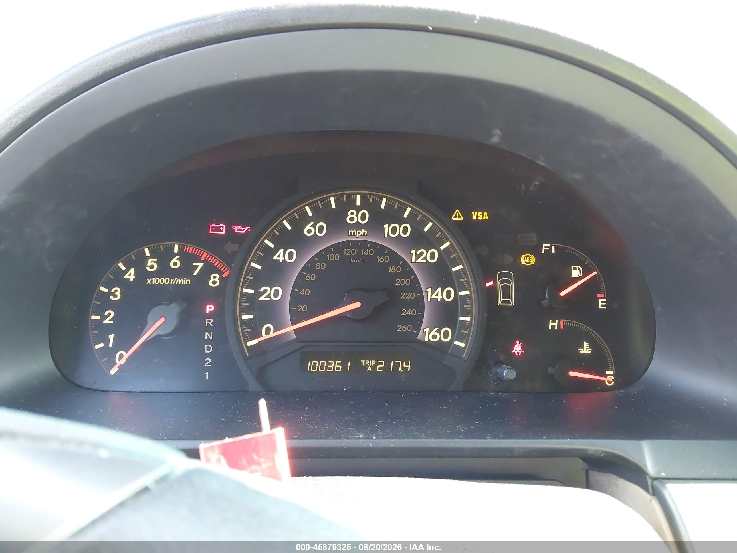 2006 Honda Odyssey Ex Red vin: 5FNRL38456B428776