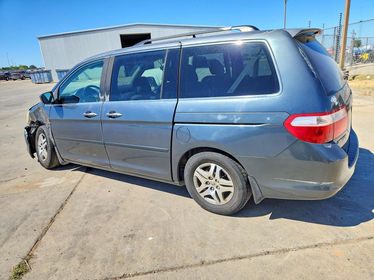2006 Honda Odyssey Ex Синий vin: 5FNRL38456B439230