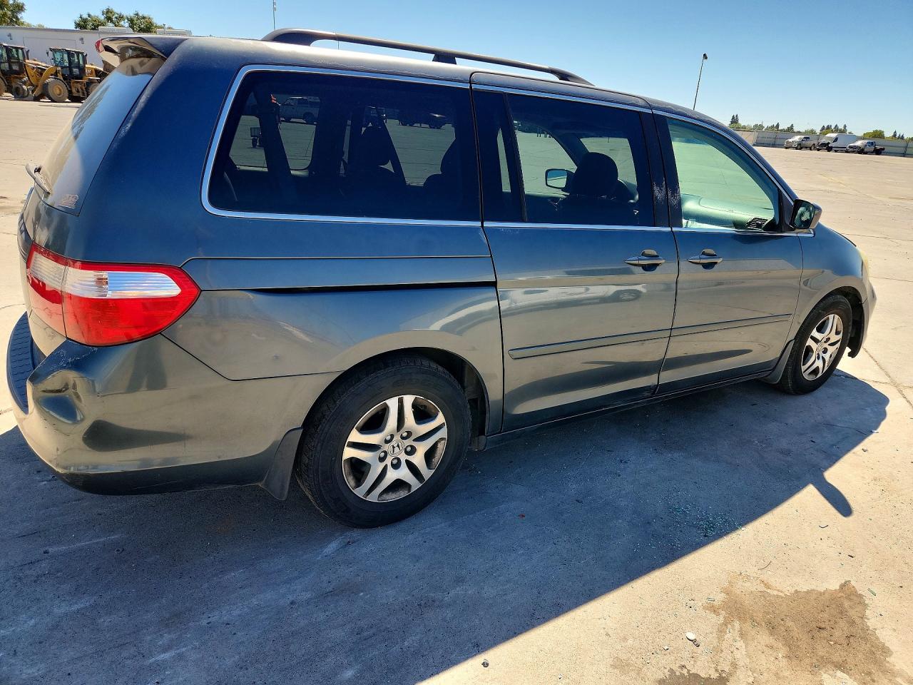 2006 Honda Odyssey Ex Синий vin: 5FNRL38456B439230