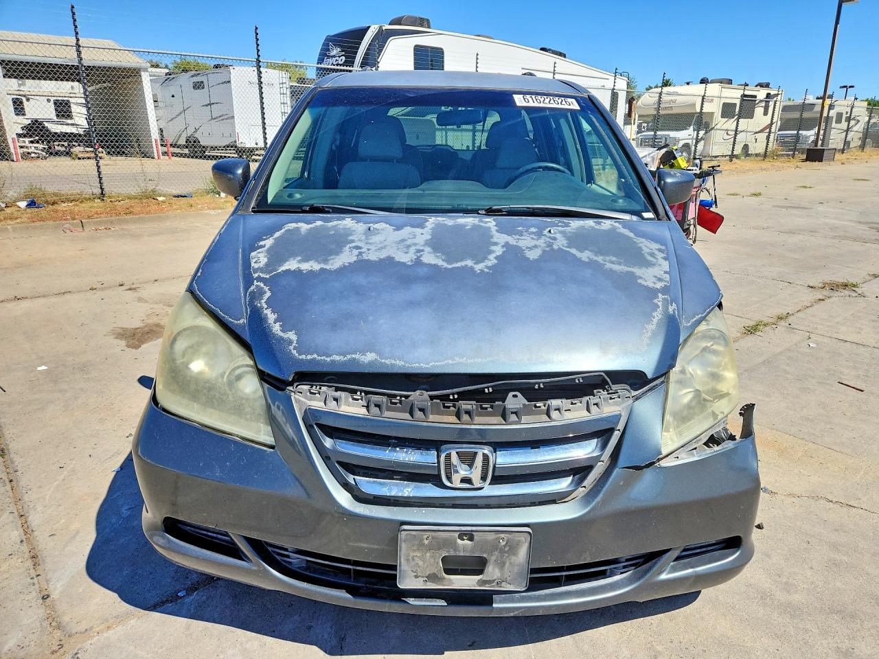 2006 Honda Odyssey Ex Синий vin: 5FNRL38456B439230