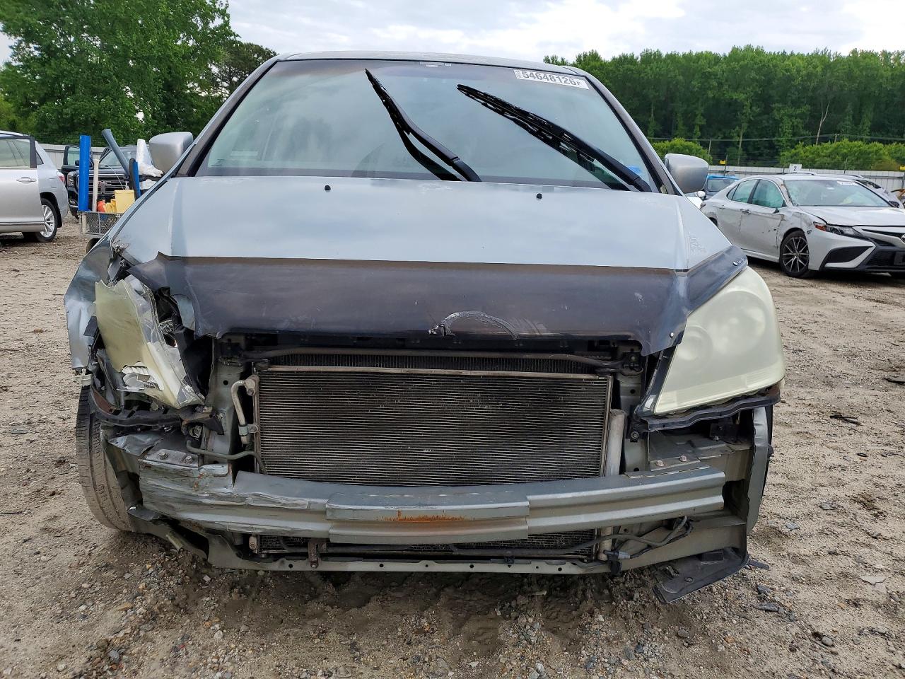 2007 Honda Odyssey Ex Silver vin: 5FNRL38457B018271