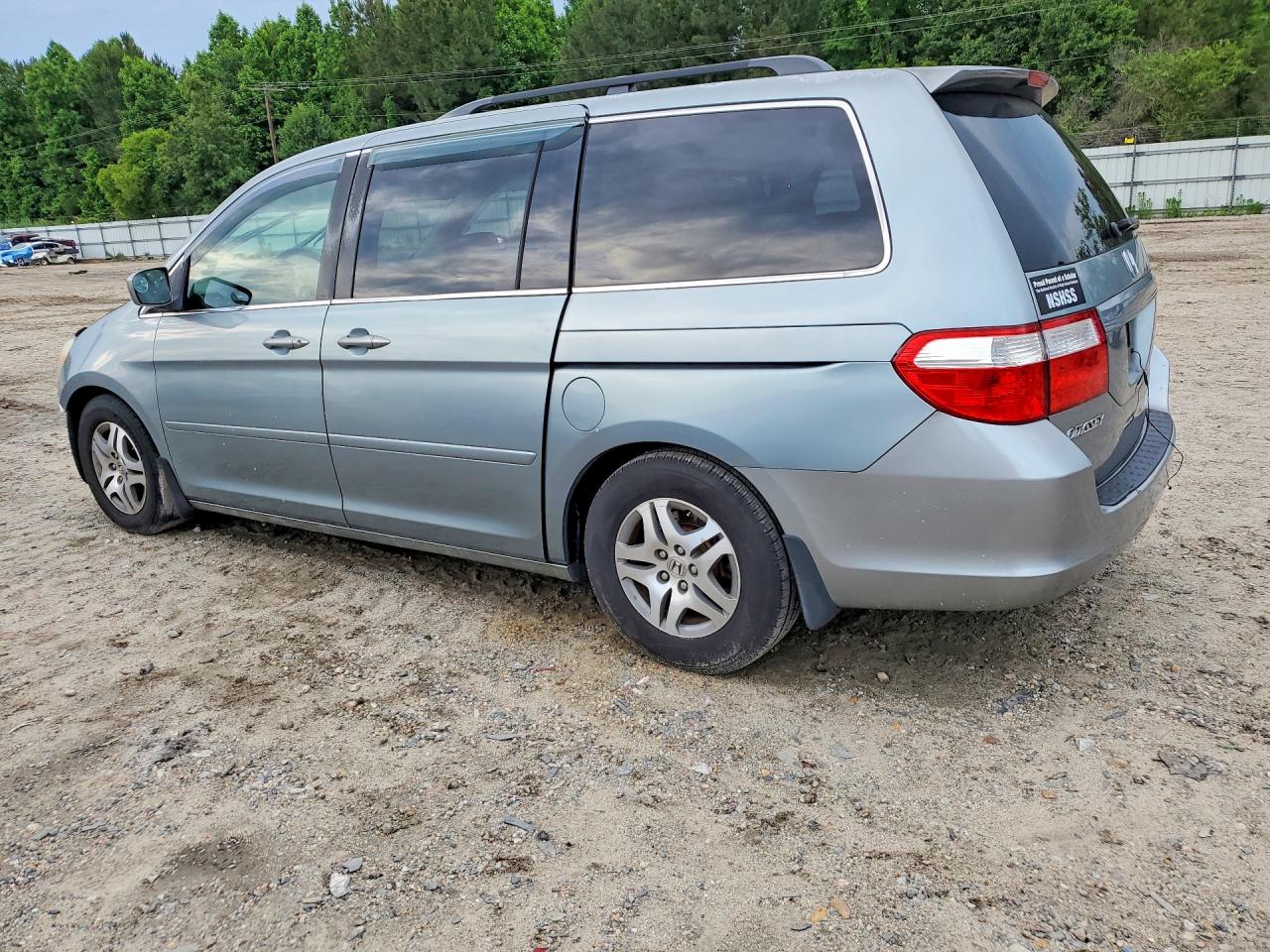 2007 Honda Odyssey Ex Silver vin: 5FNRL38457B018271