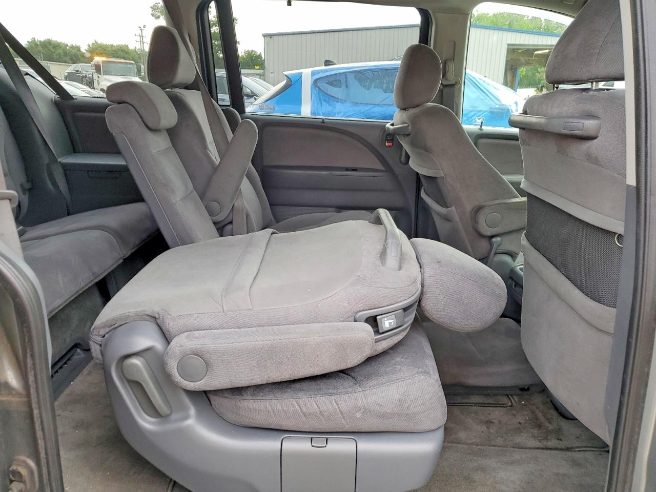 2007 Honda Odyssey Ex Silver vin: 5FNRL38457B018271