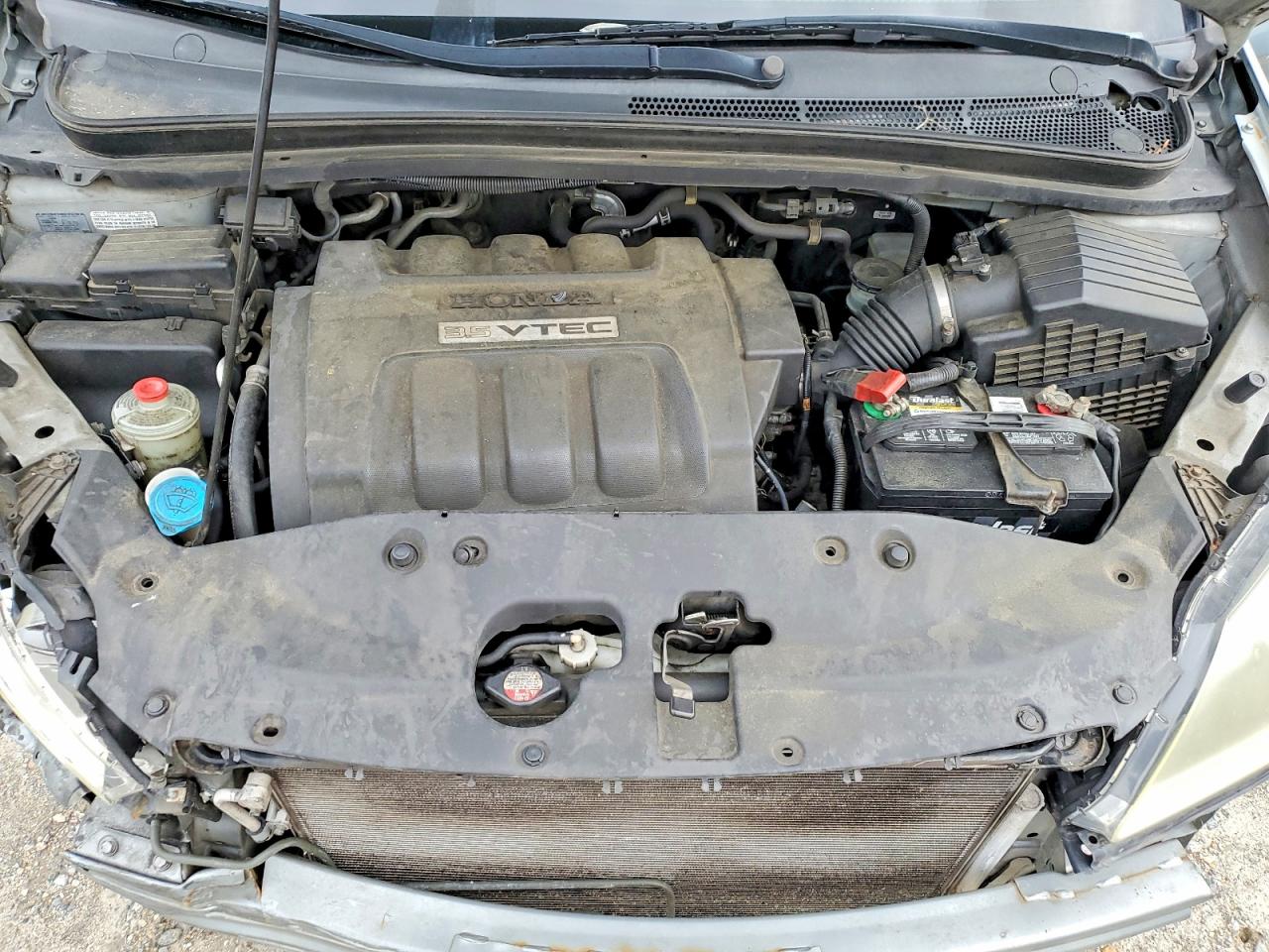 2007 Honda Odyssey Ex Silver vin: 5FNRL38457B018271