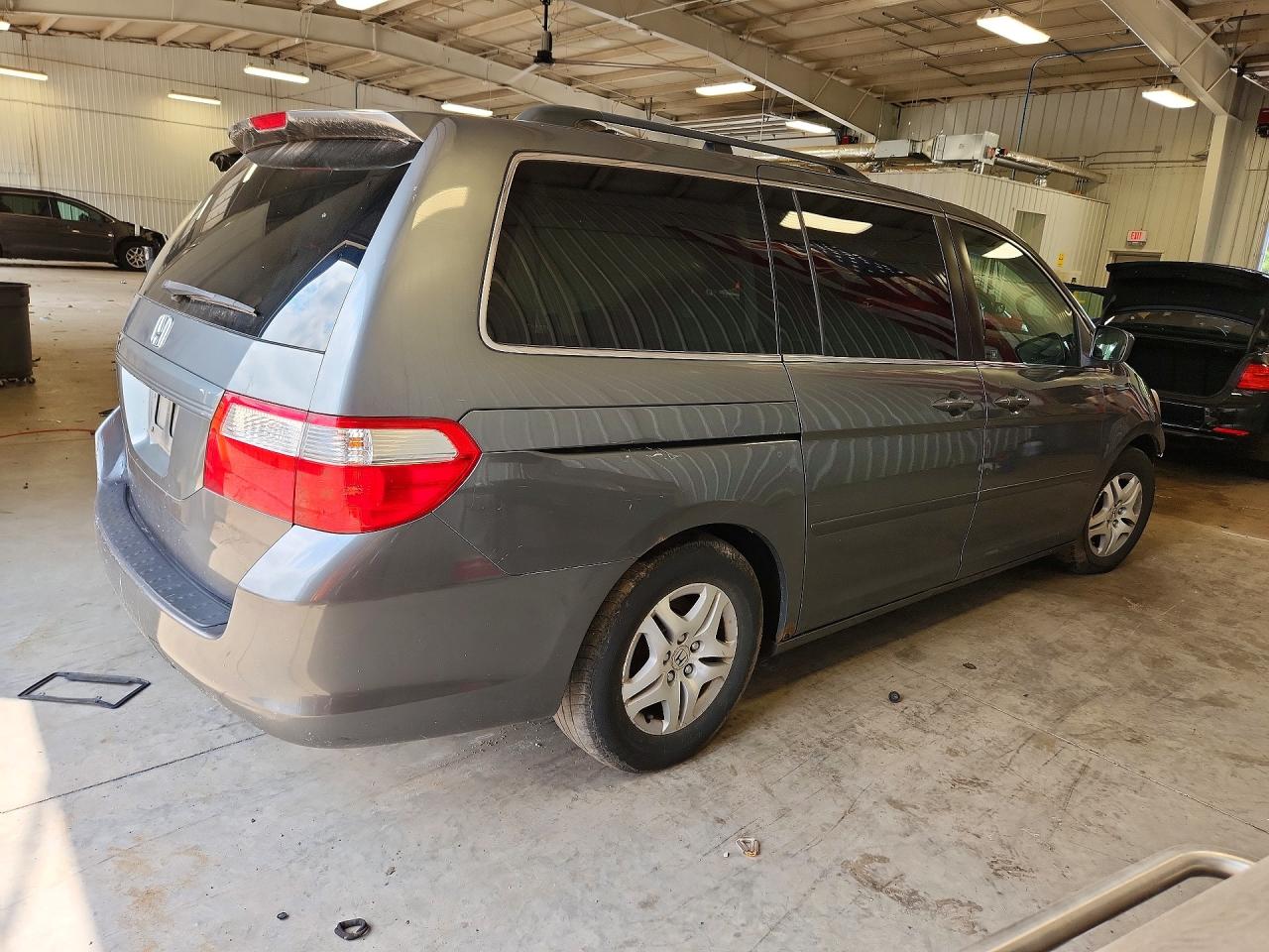 2007 Honda Odyssey Van (new) Gray vin: 5FNRL38457B442758