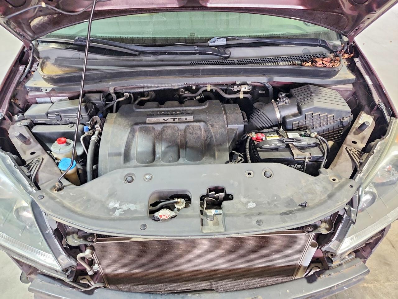2008 Honda Odyssey Ex Maroon vin: 5FNRL38458B027280