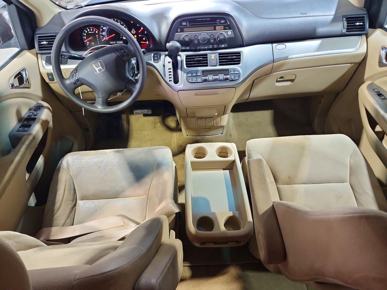 2008 Honda Odyssey Ex Maroon vin: 5FNRL38458B027280
