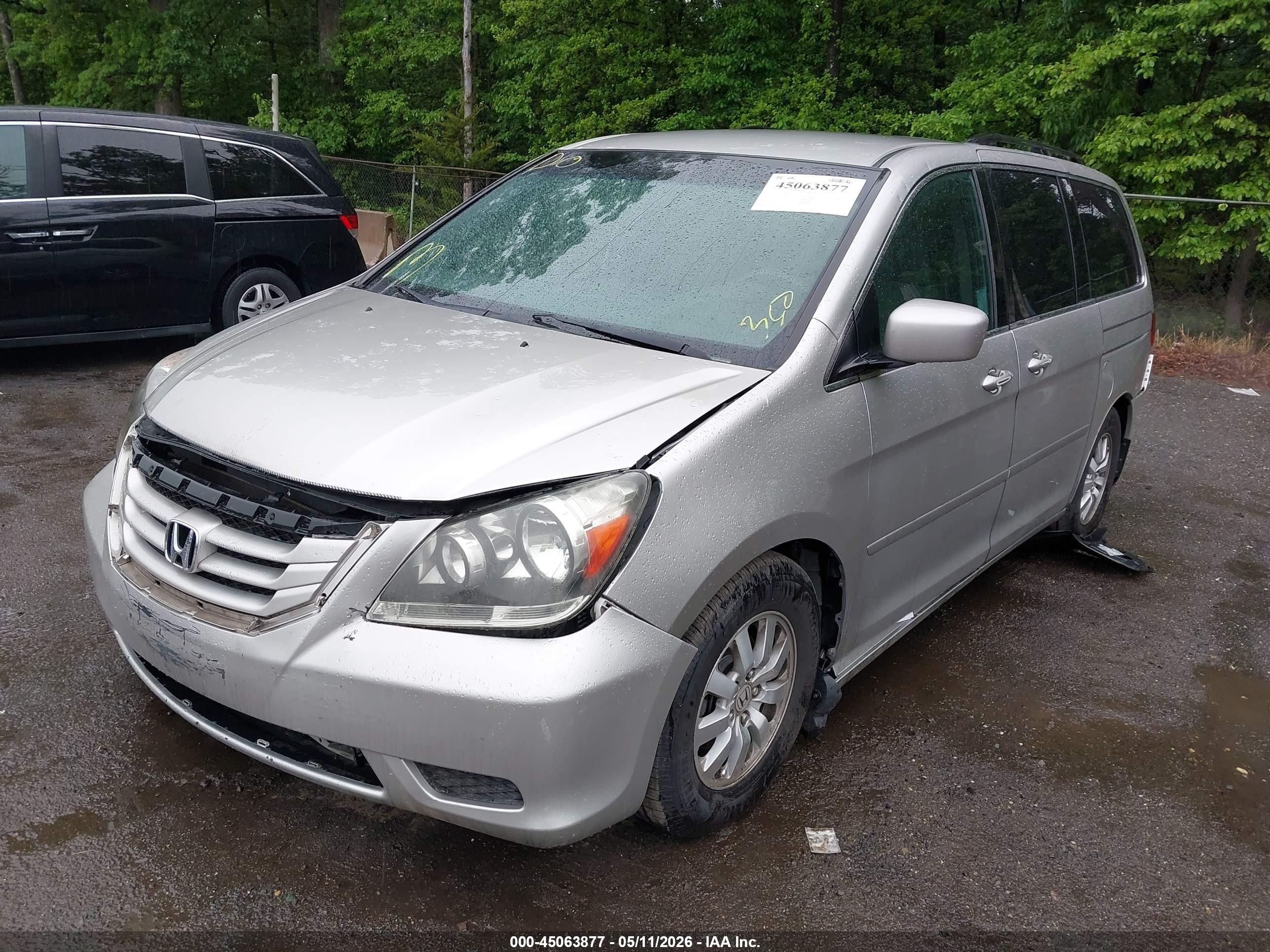 2009 Honda Odyssey Ex Gold vin: 5FNRL38459B019584