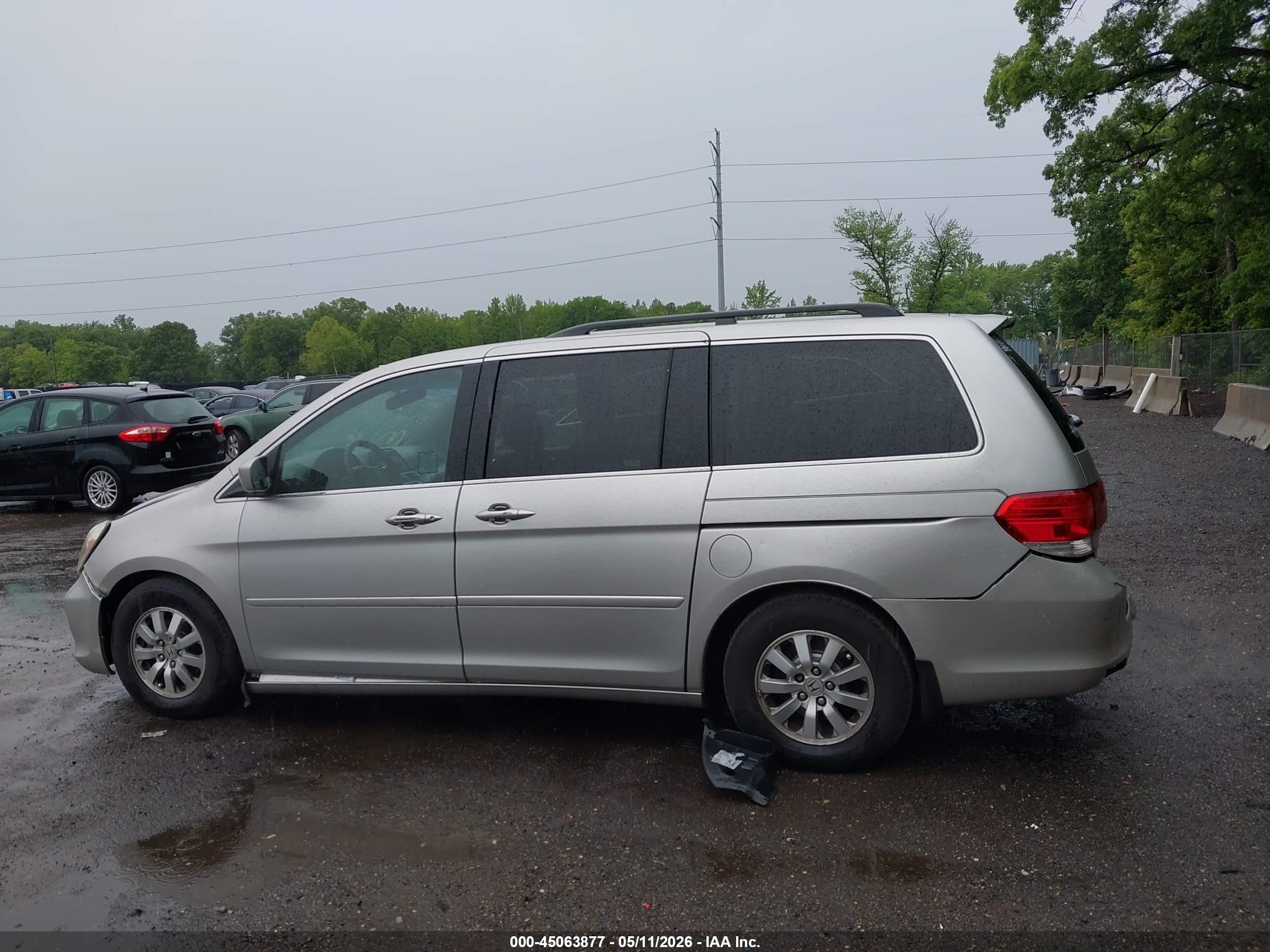 2009 Honda Odyssey Ex Gold vin: 5FNRL38459B019584