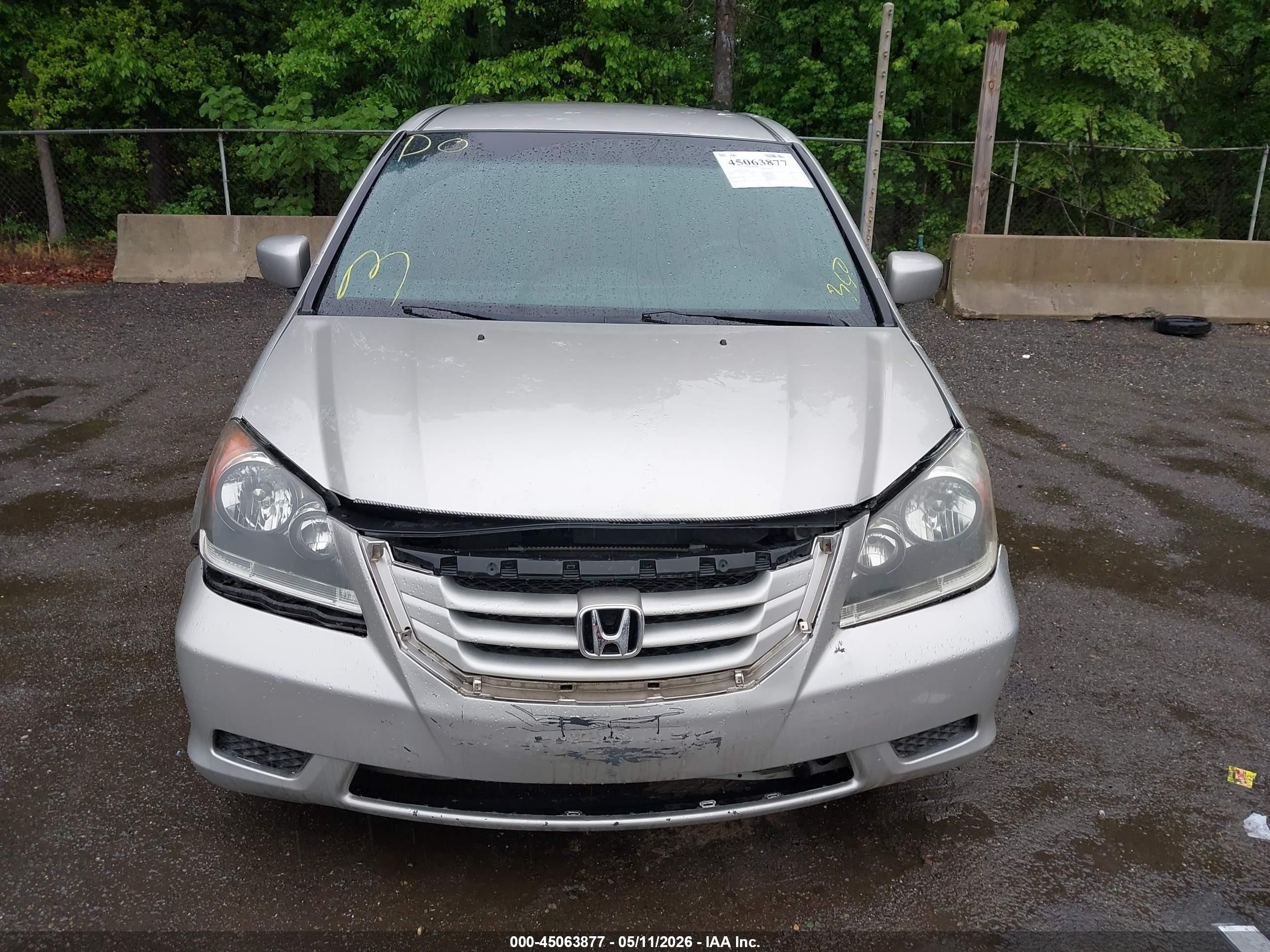 2009 Honda Odyssey Ex Gold vin: 5FNRL38459B019584
