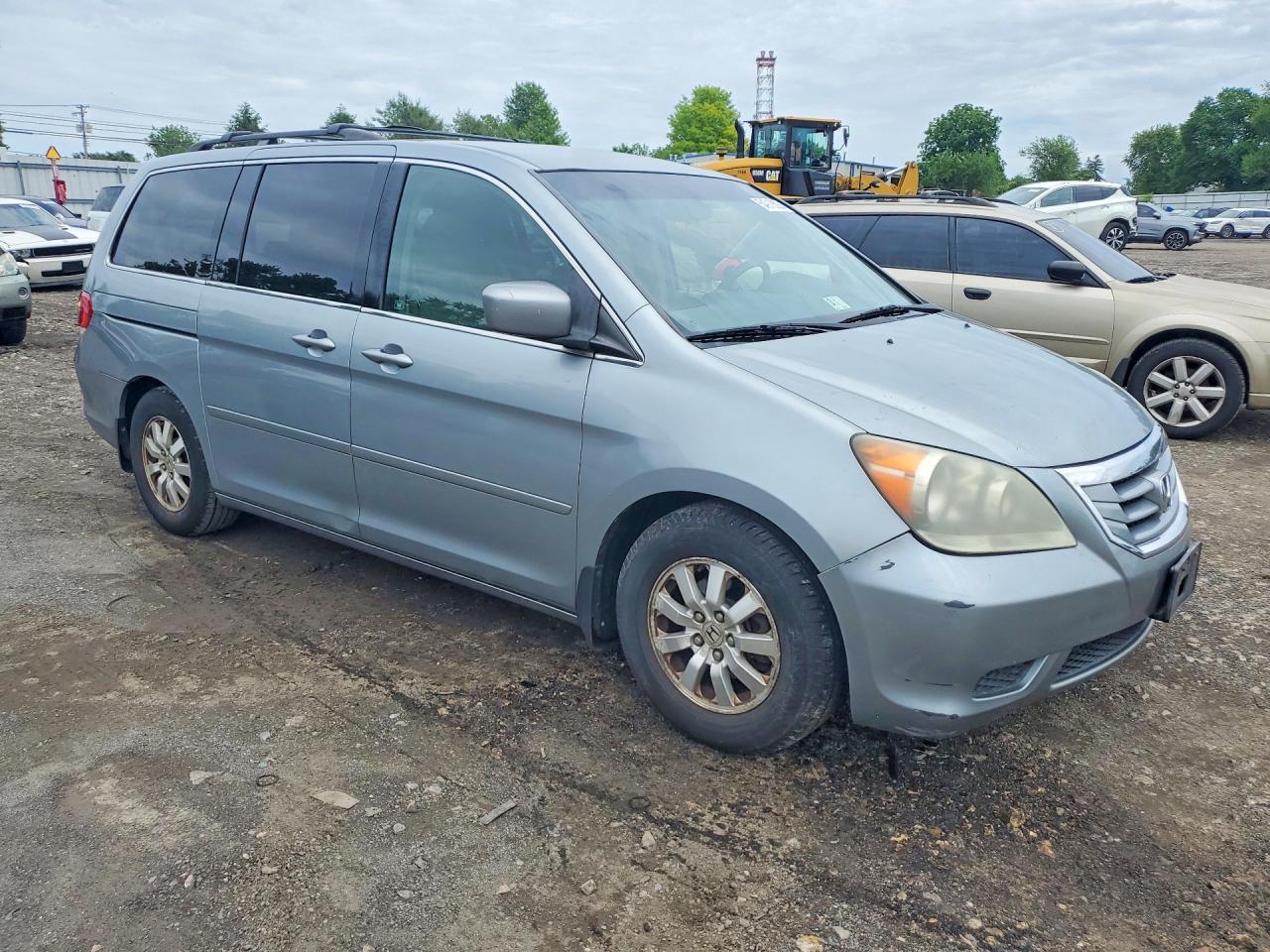 2009 Honda Odyssey Ex Silver vin: 5FNRL38459B029600
