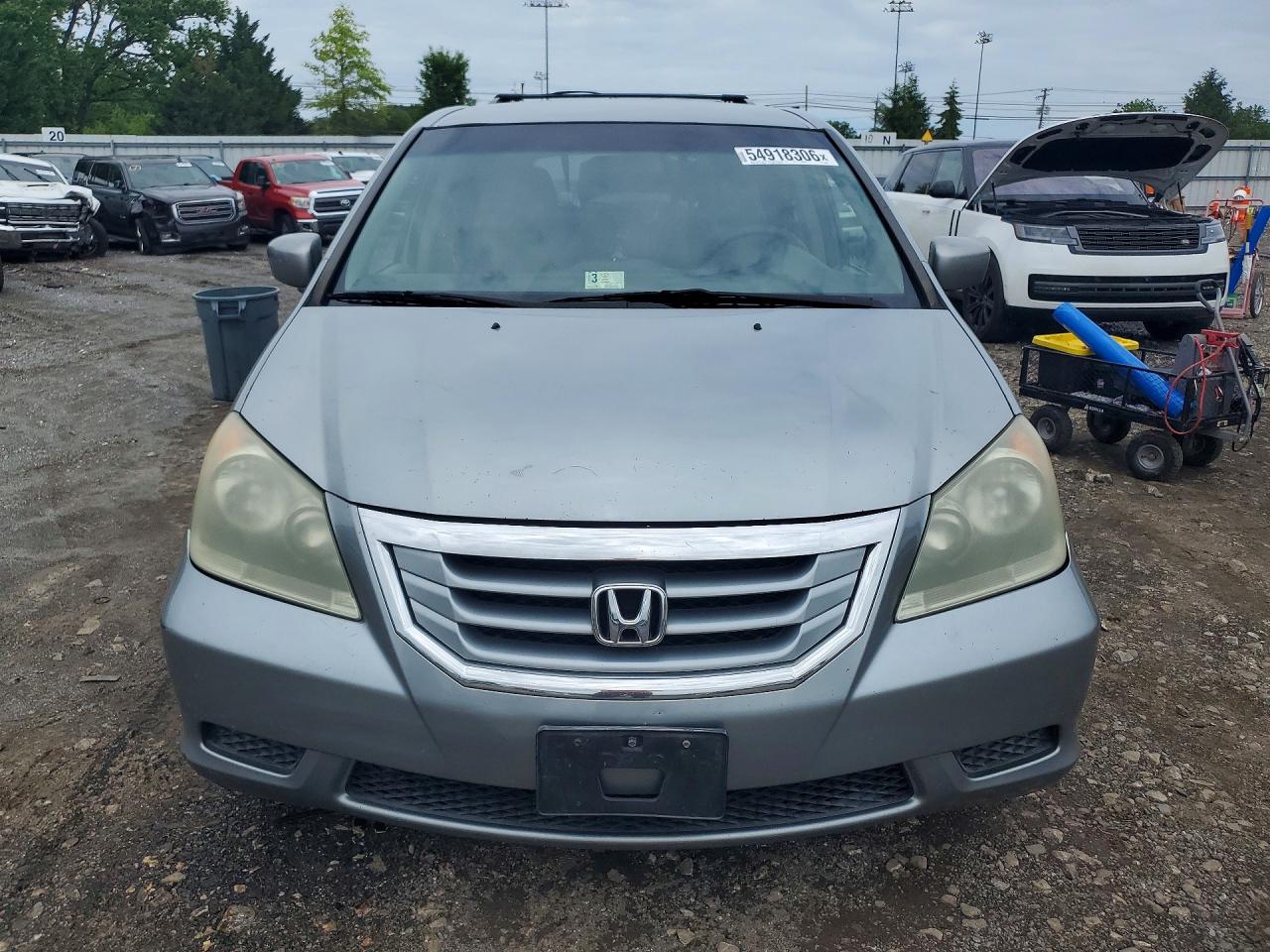 2009 Honda Odyssey Ex Silver vin: 5FNRL38459B029600