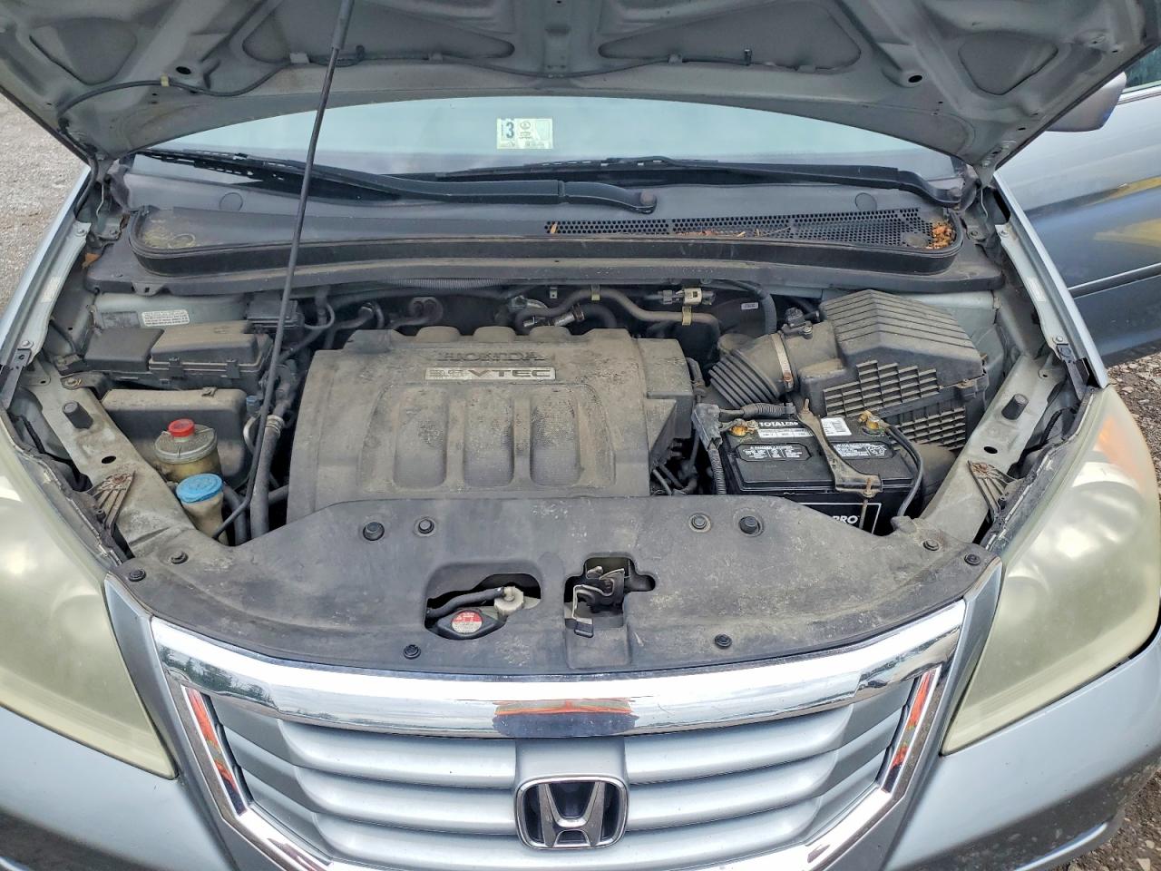 2009 Honda Odyssey Ex Silver vin: 5FNRL38459B029600