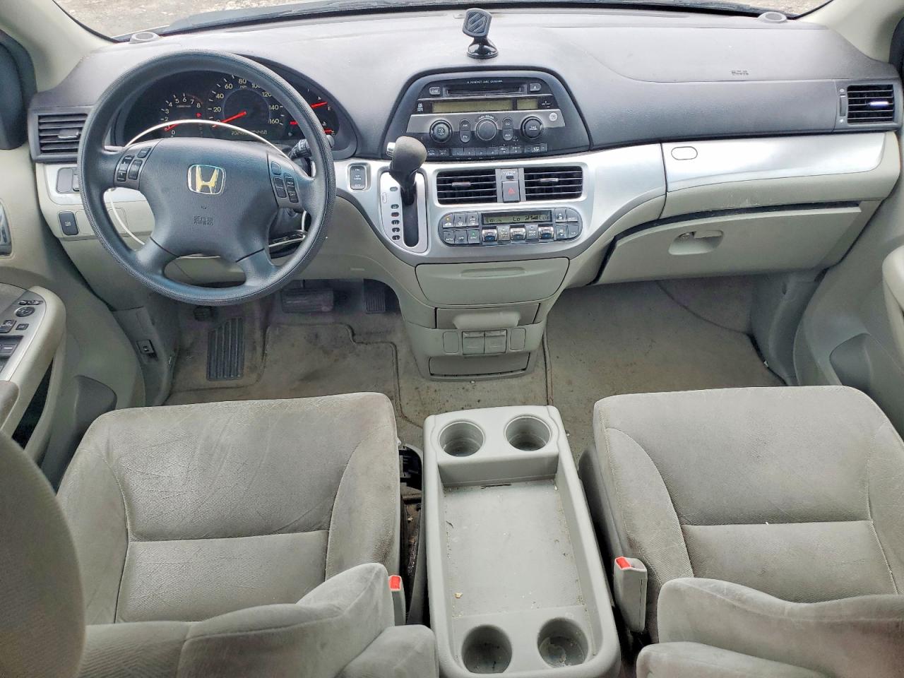 2009 Honda Odyssey Ex Silver vin: 5FNRL38459B029600